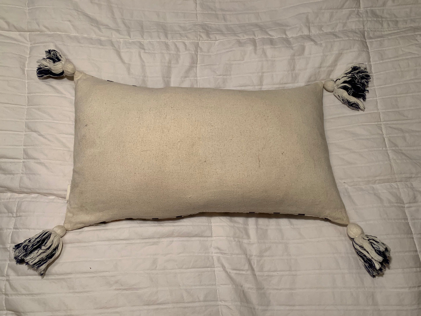 Bolster Pillow With Tassels