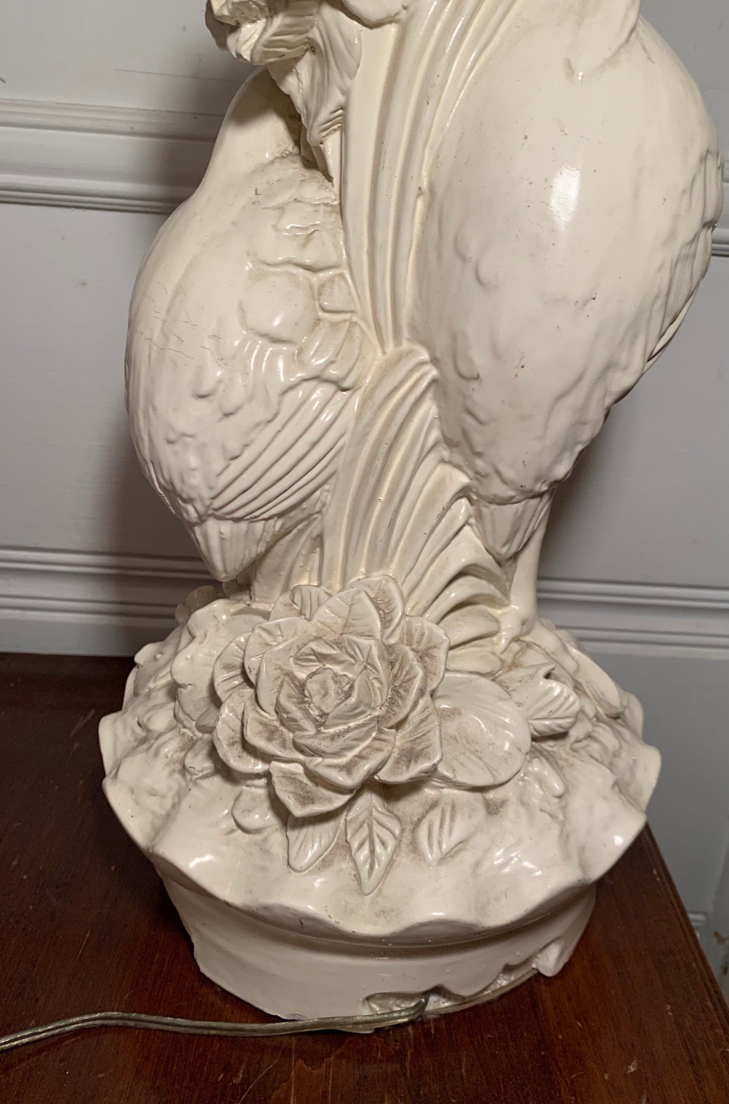 Plaster lamp