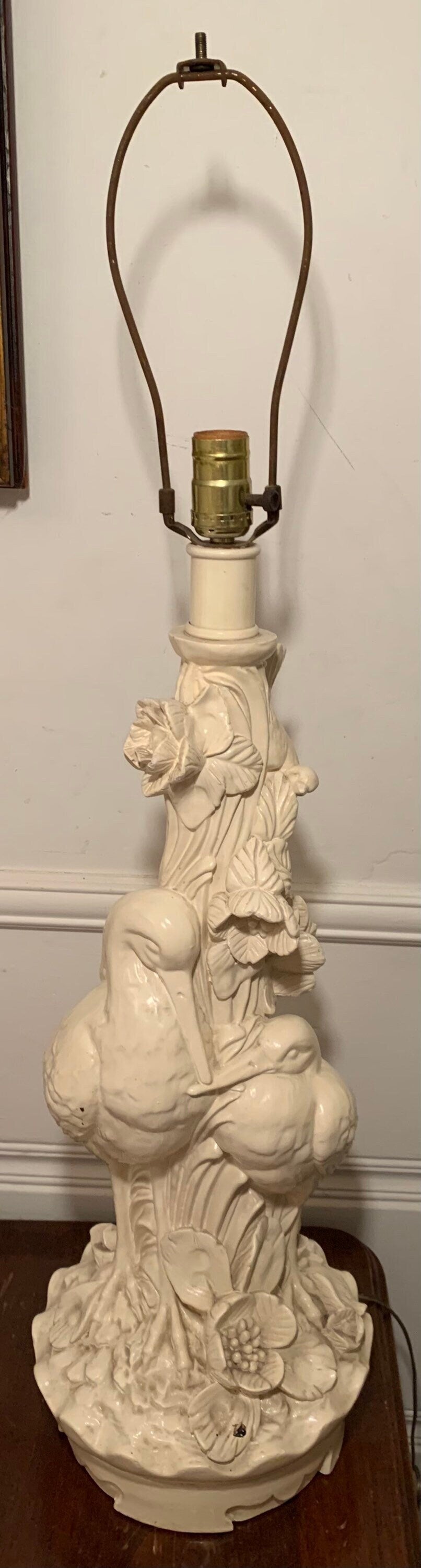 Plaster lamp