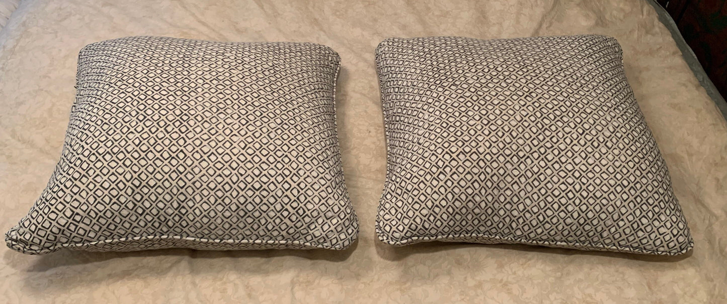 Down Feather Pillows, Set of 2