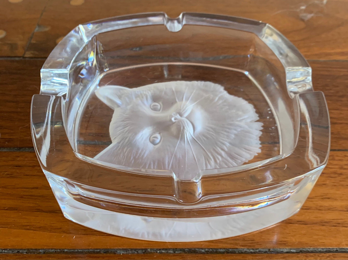 Vintage Crystal Ash Tray