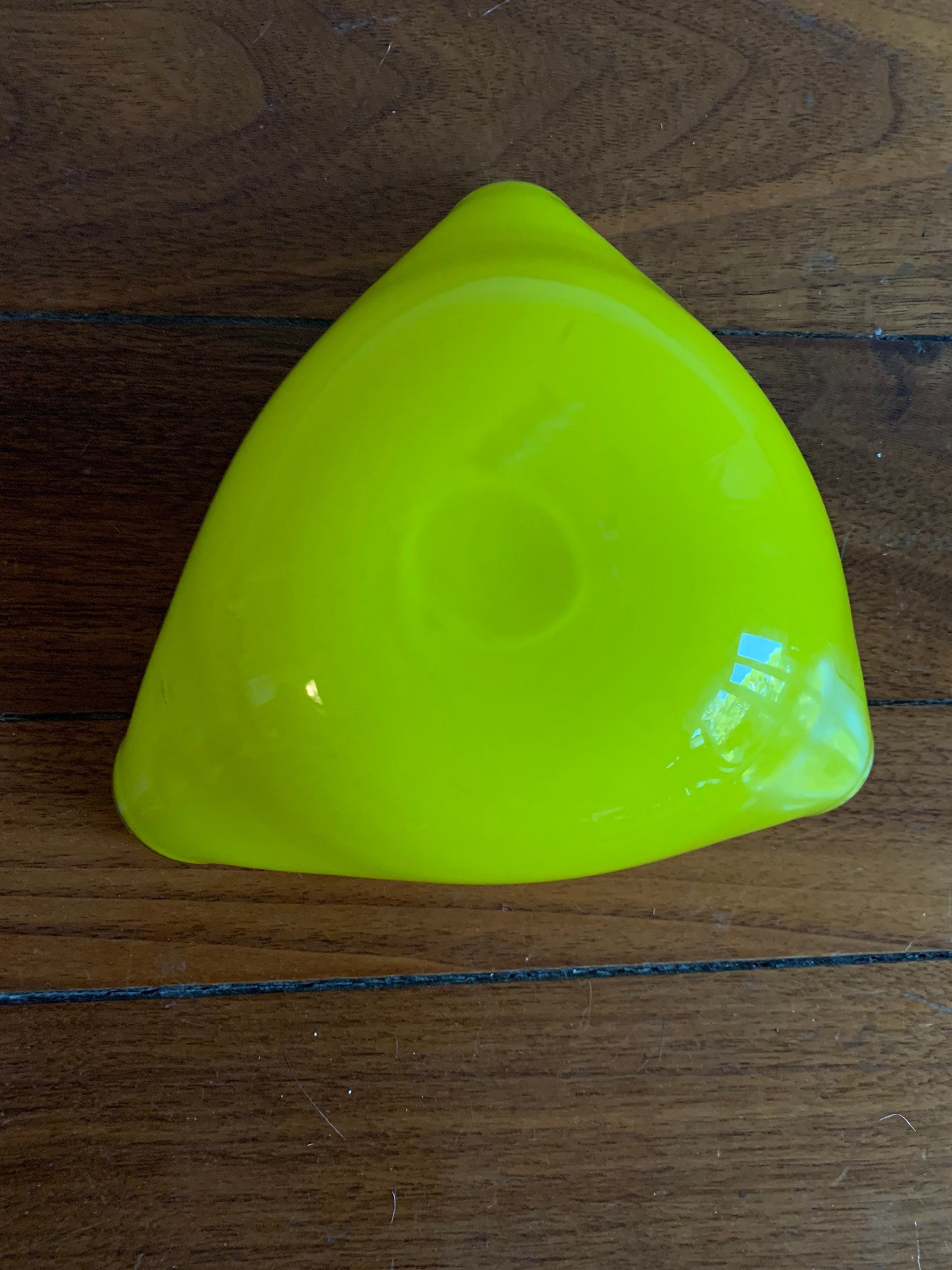 Yellow Murano Glass dish