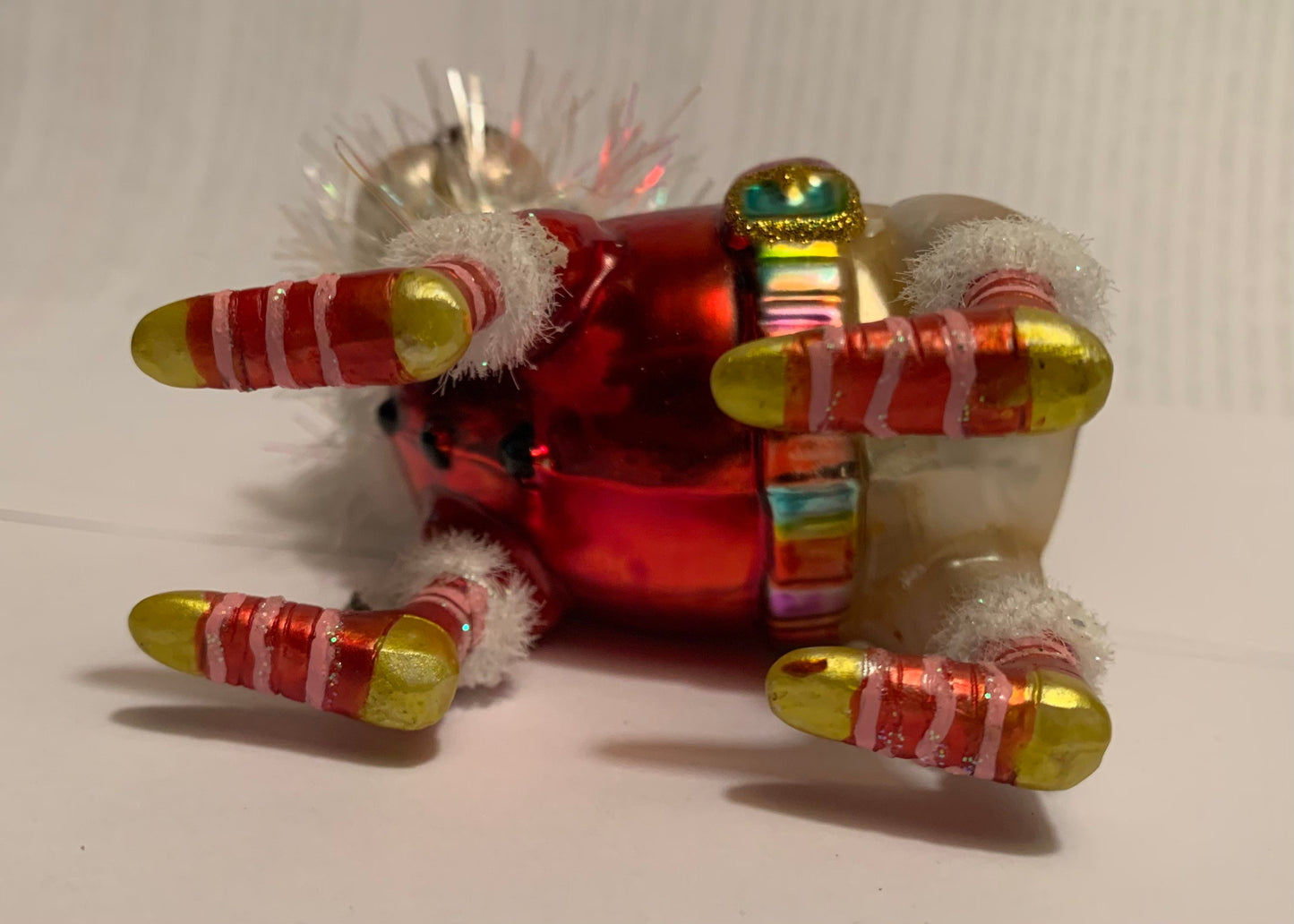 Vintage Ceramic Christmas Ornament