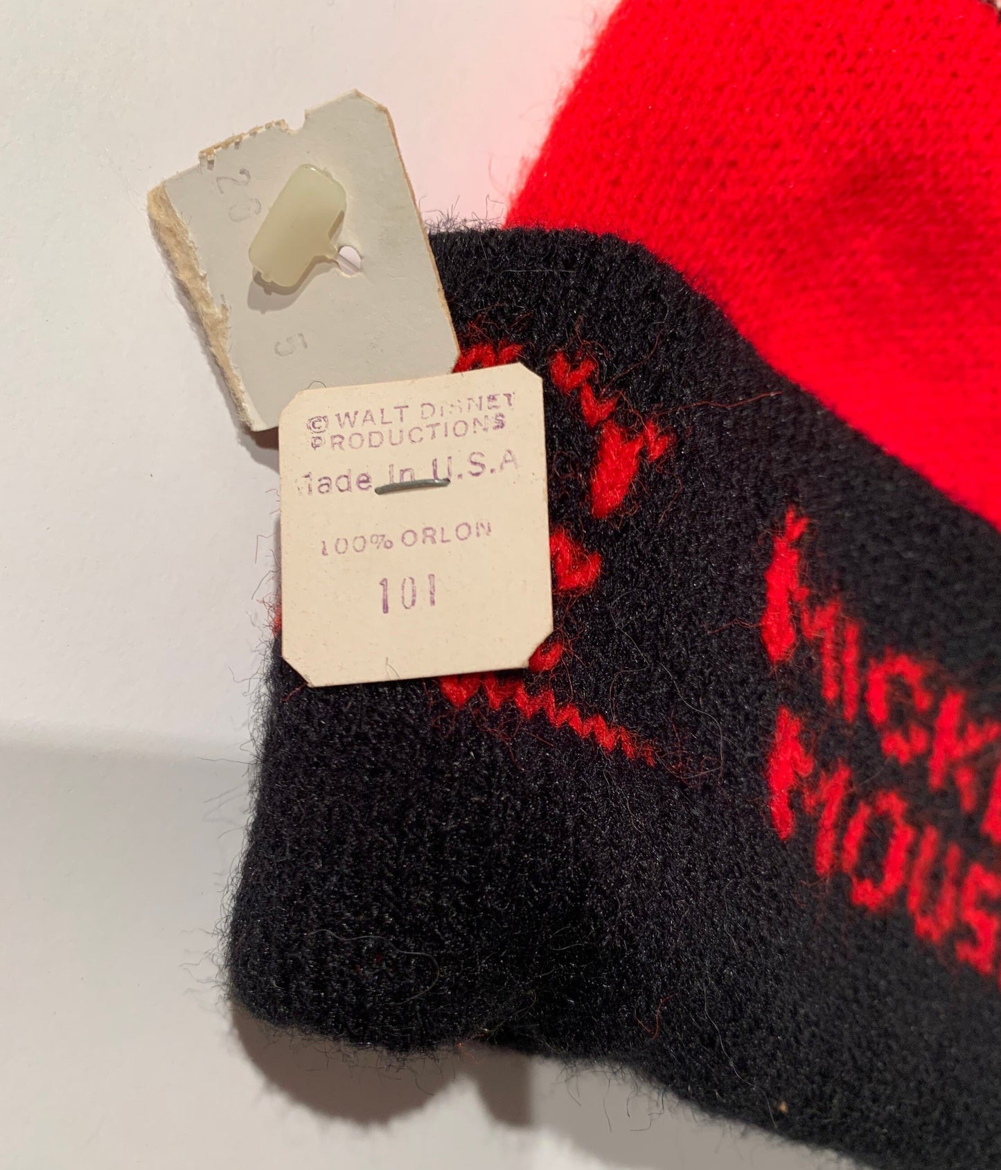 Vintage 1970s Mickey Mouse Beanie