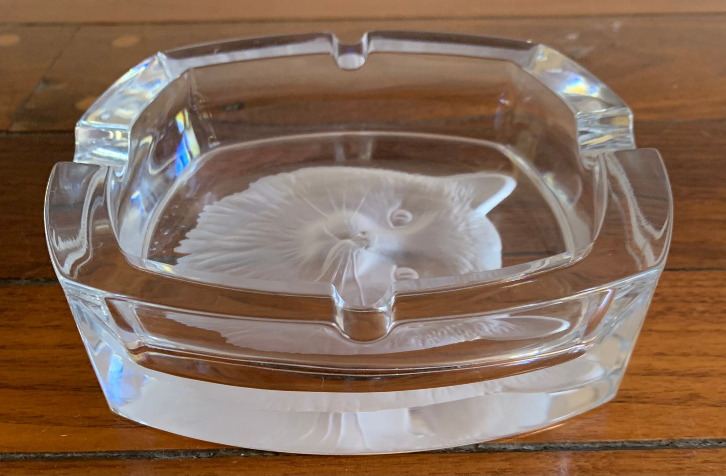 Vintage Crystal Ash Tray