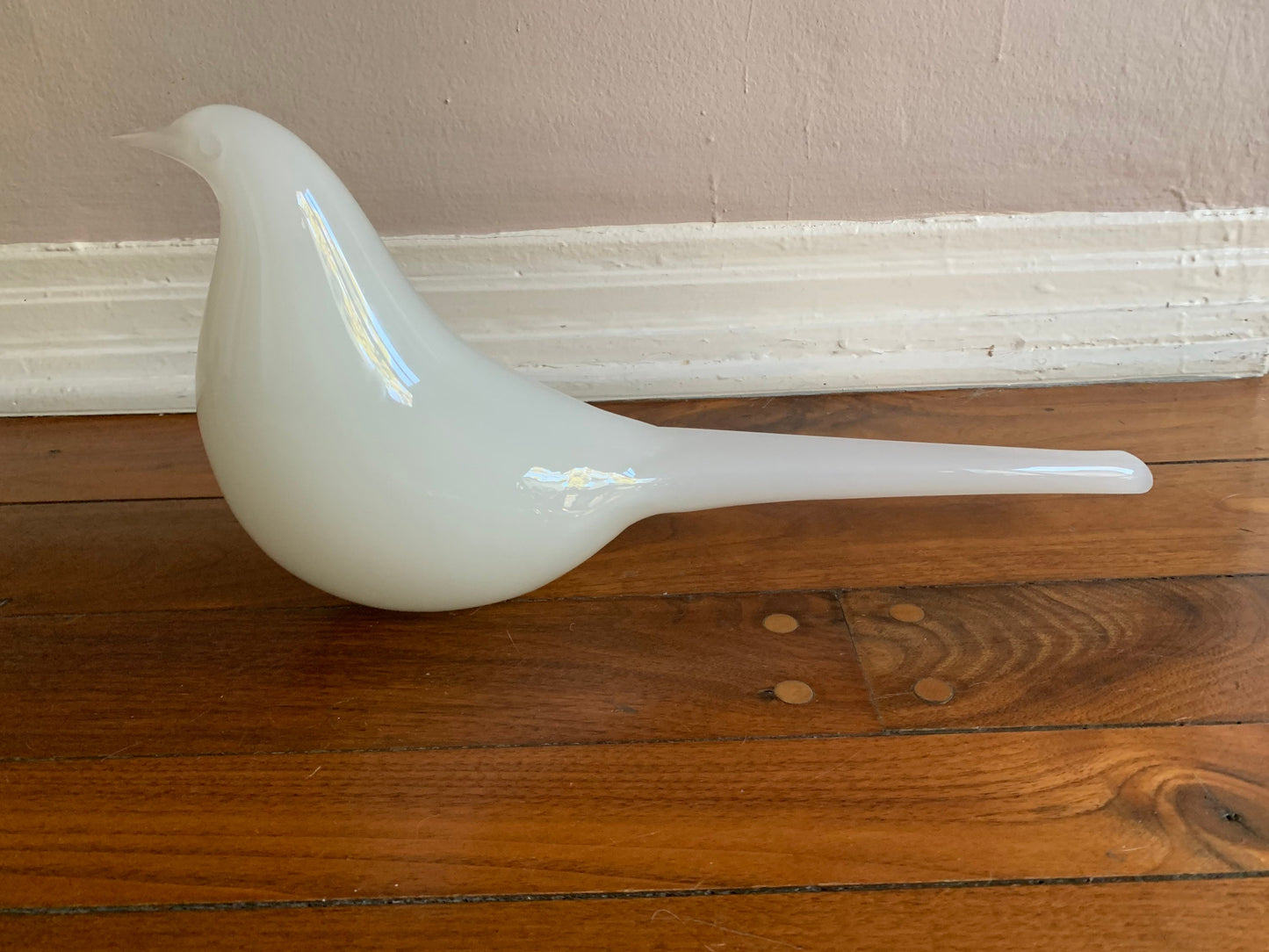 Glass Bird Figurine