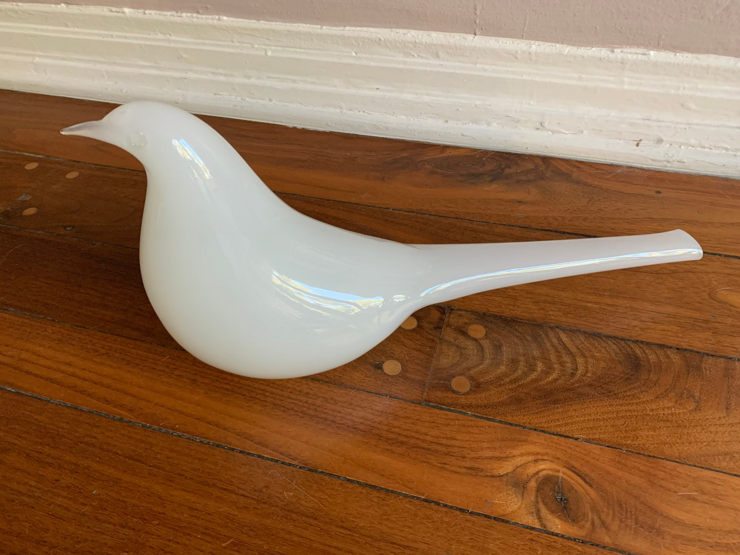 Glass Bird Figurine