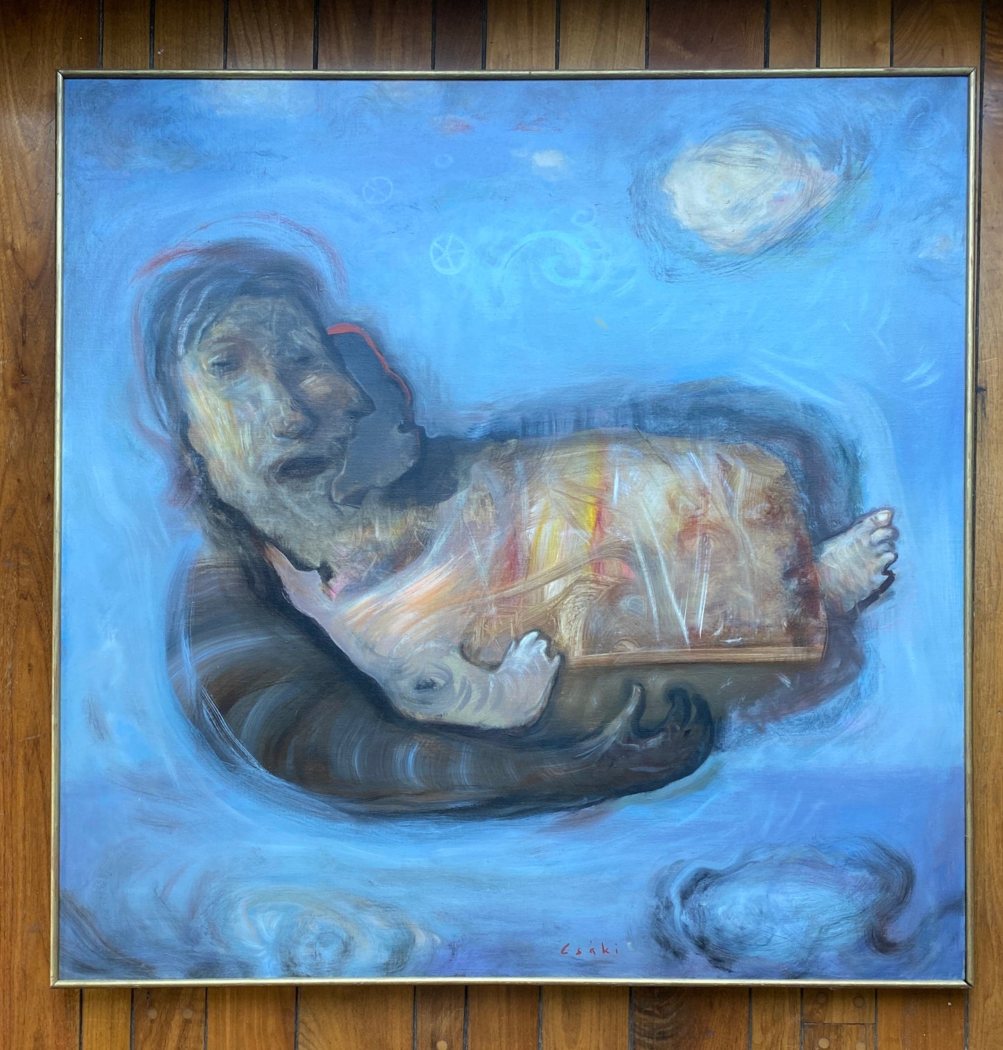 Robert Csaki oil on canvas