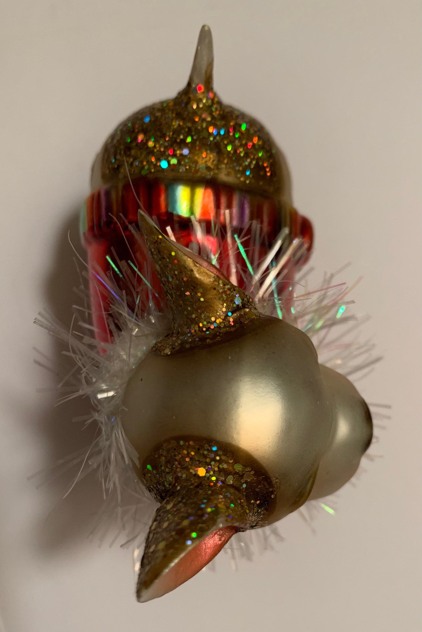 Vintage Ceramic Christmas Ornament