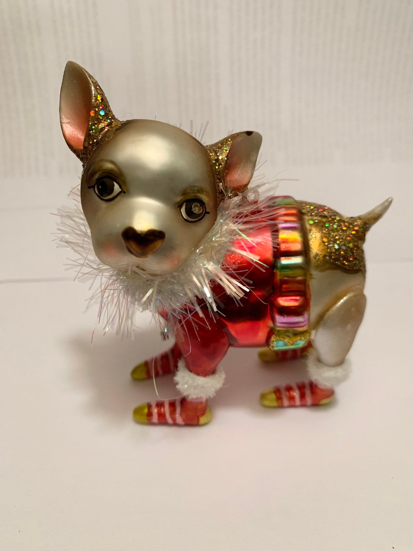 Vintage Ceramic Christmas Ornament
