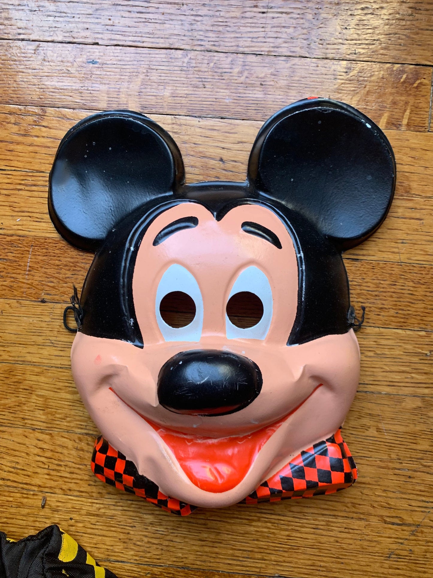 Vintage 1960s Mickey Mouse kids costume.