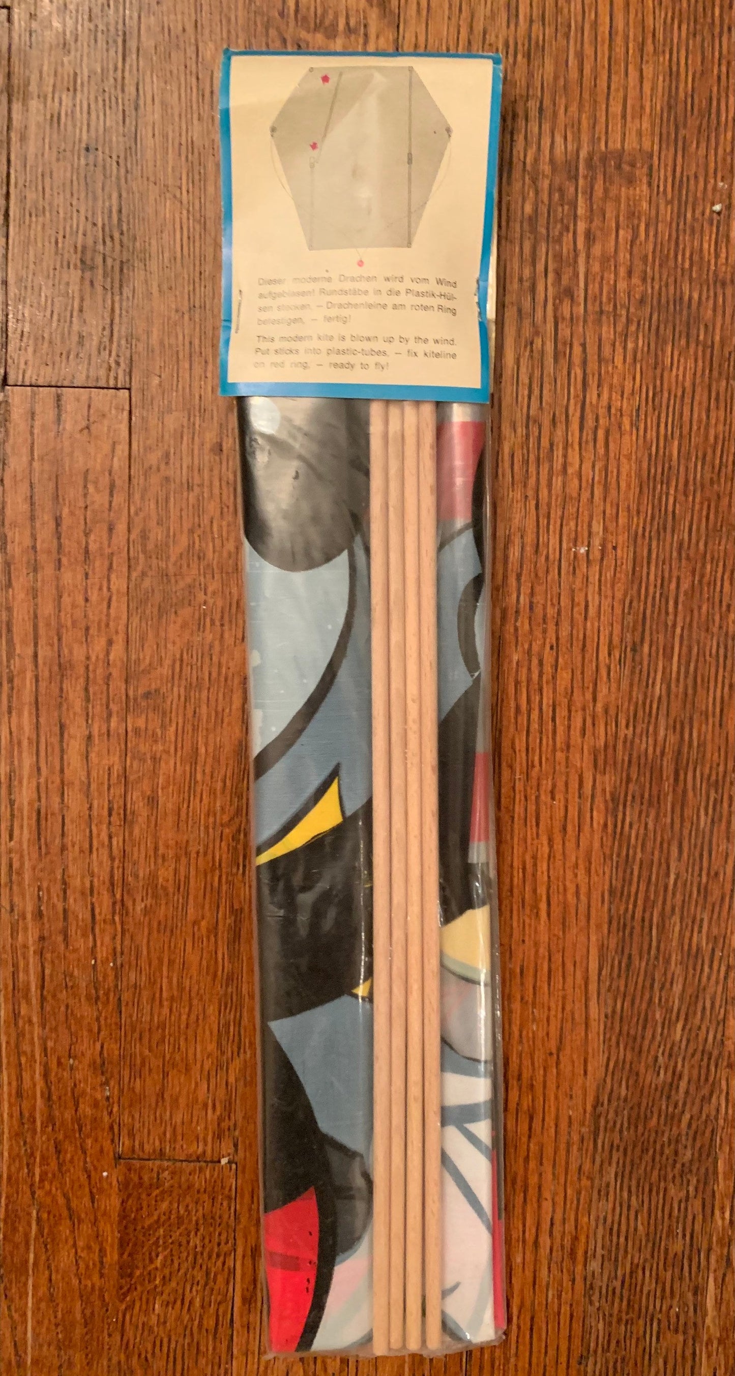 1970s vintage Mickey Mouse kite from Germany