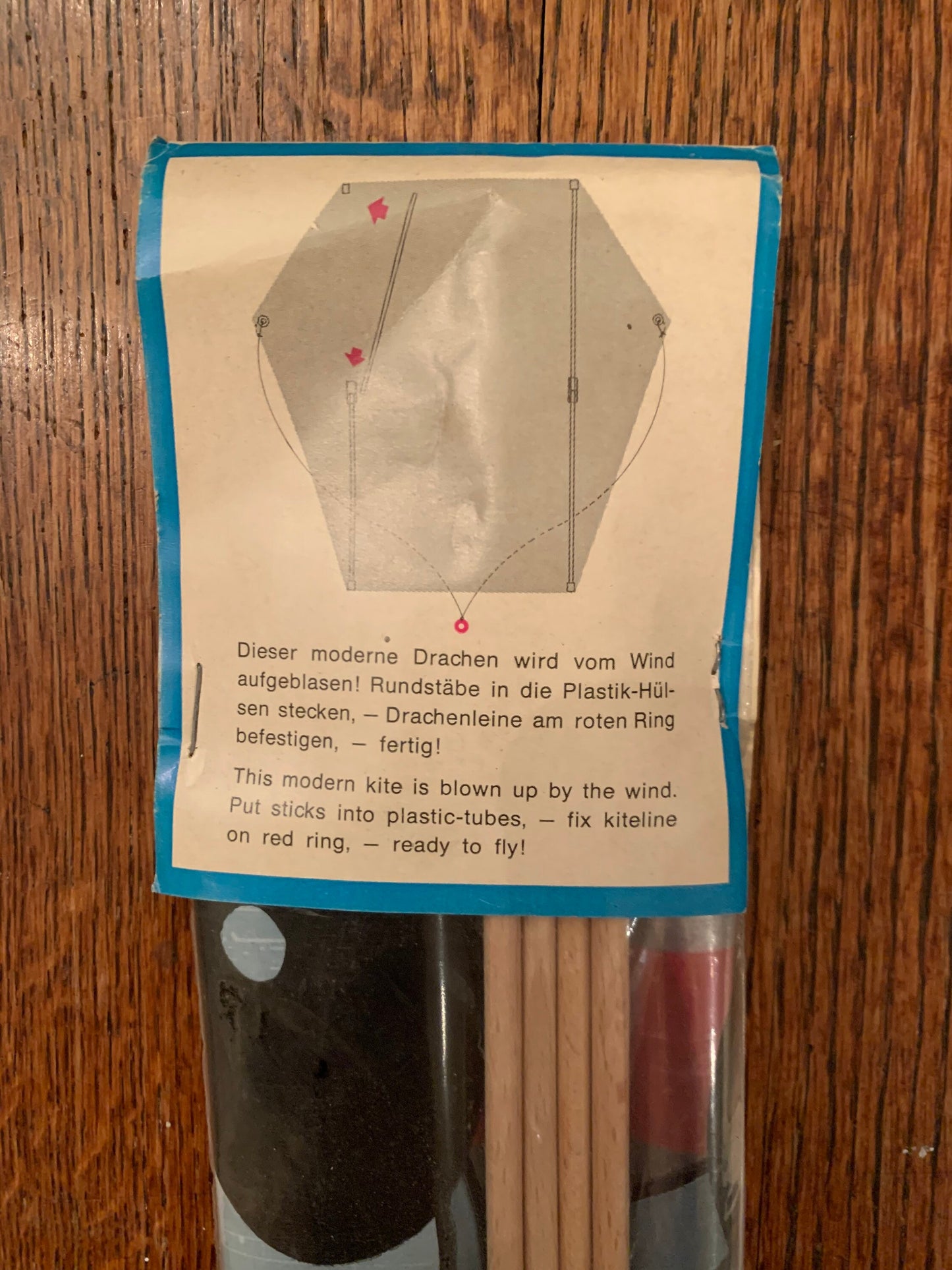 1970s vintage Mickey Mouse kite from Germany