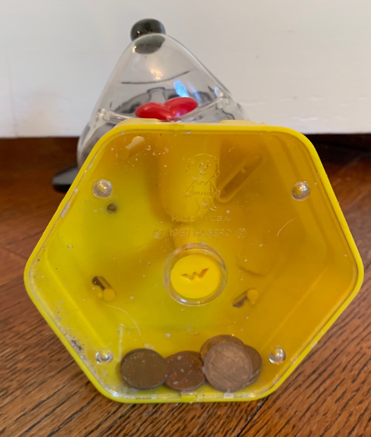 Vintage Mickey Mouse Plastic Gum Ball Dispenser
