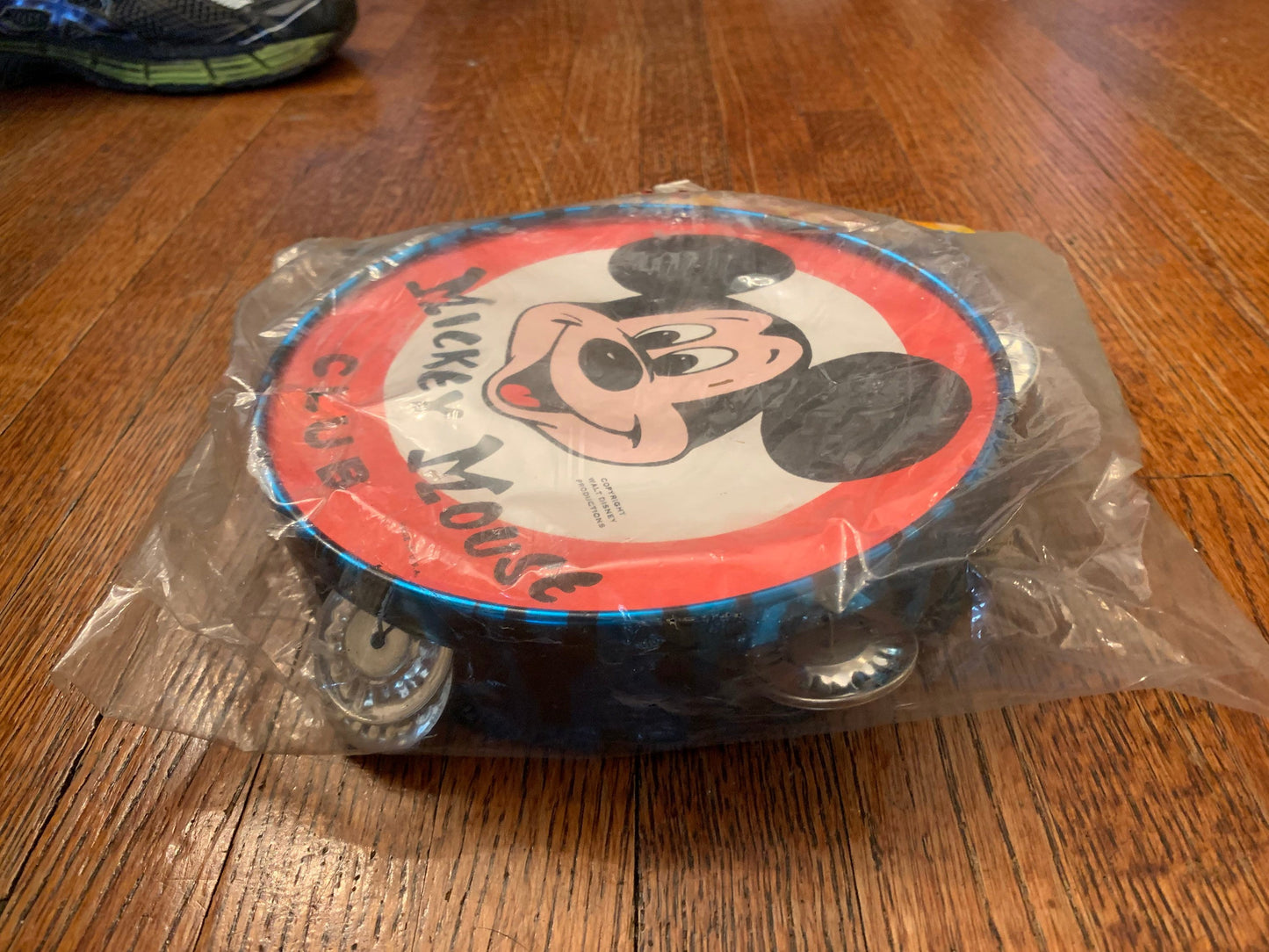 Vintage Mickey Mouse Tambourine