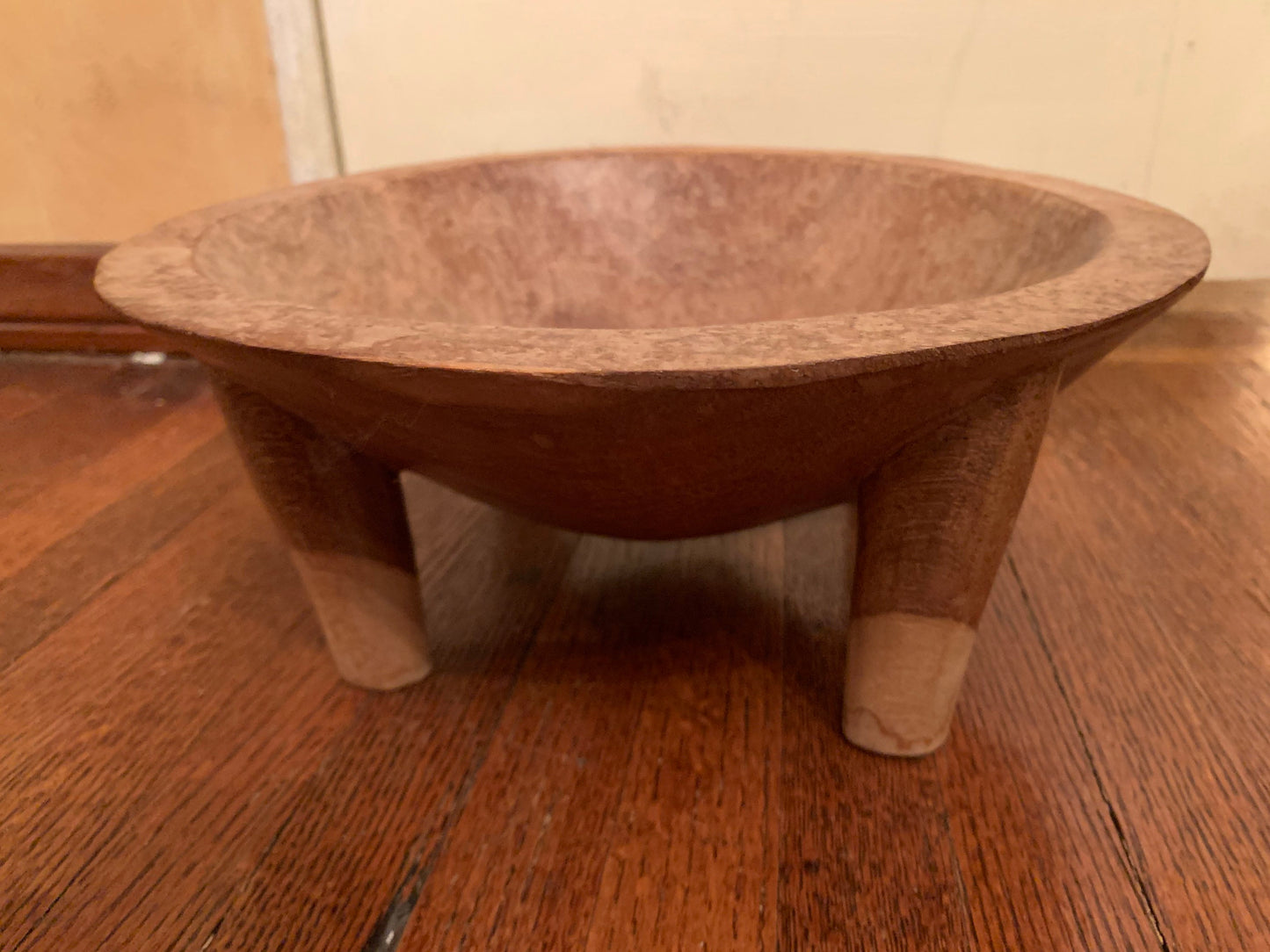 Vintage Indoneisan Tribal Wooden Bowl