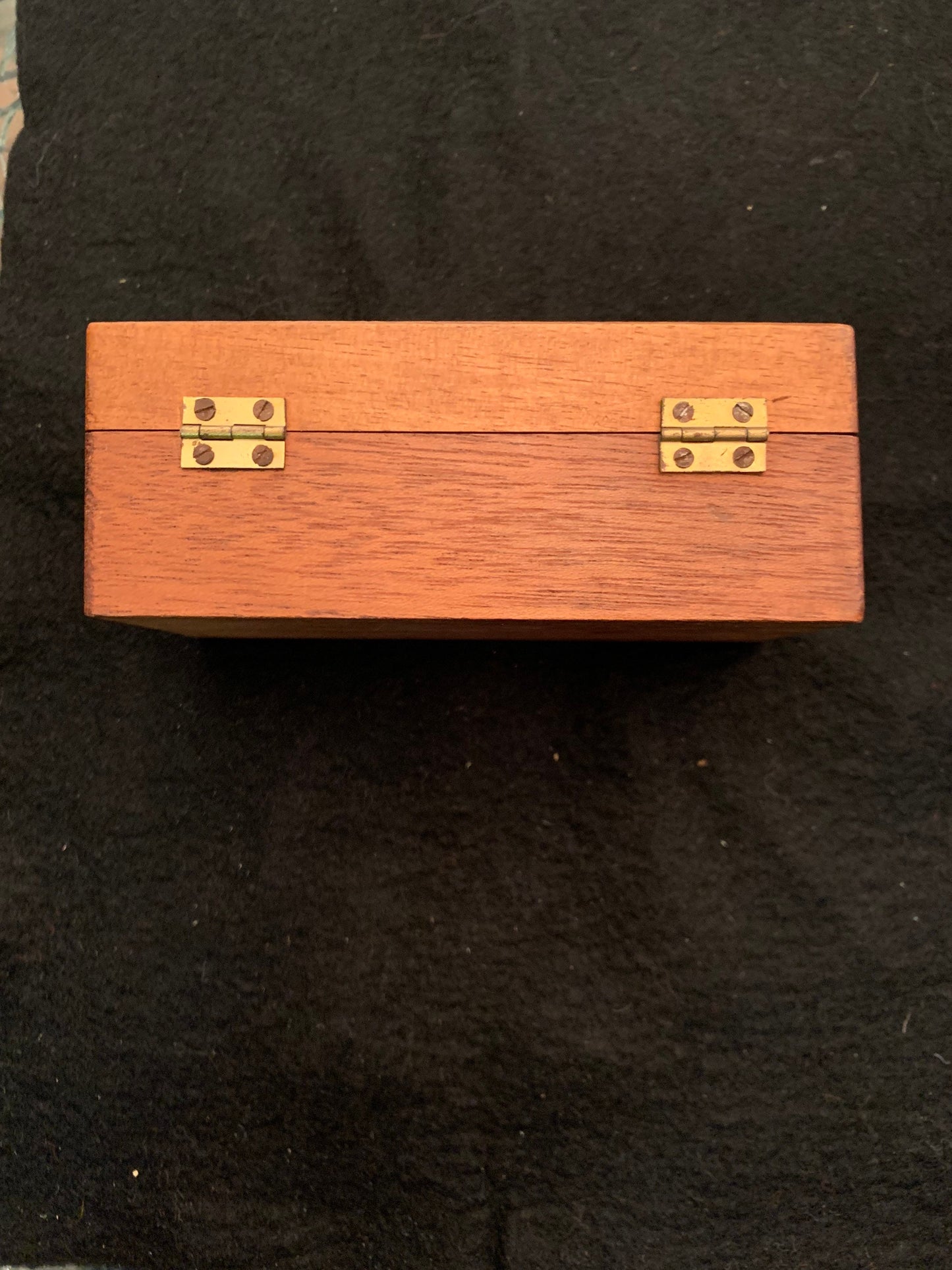 Vintage Brass Calibration Set in Wood Box