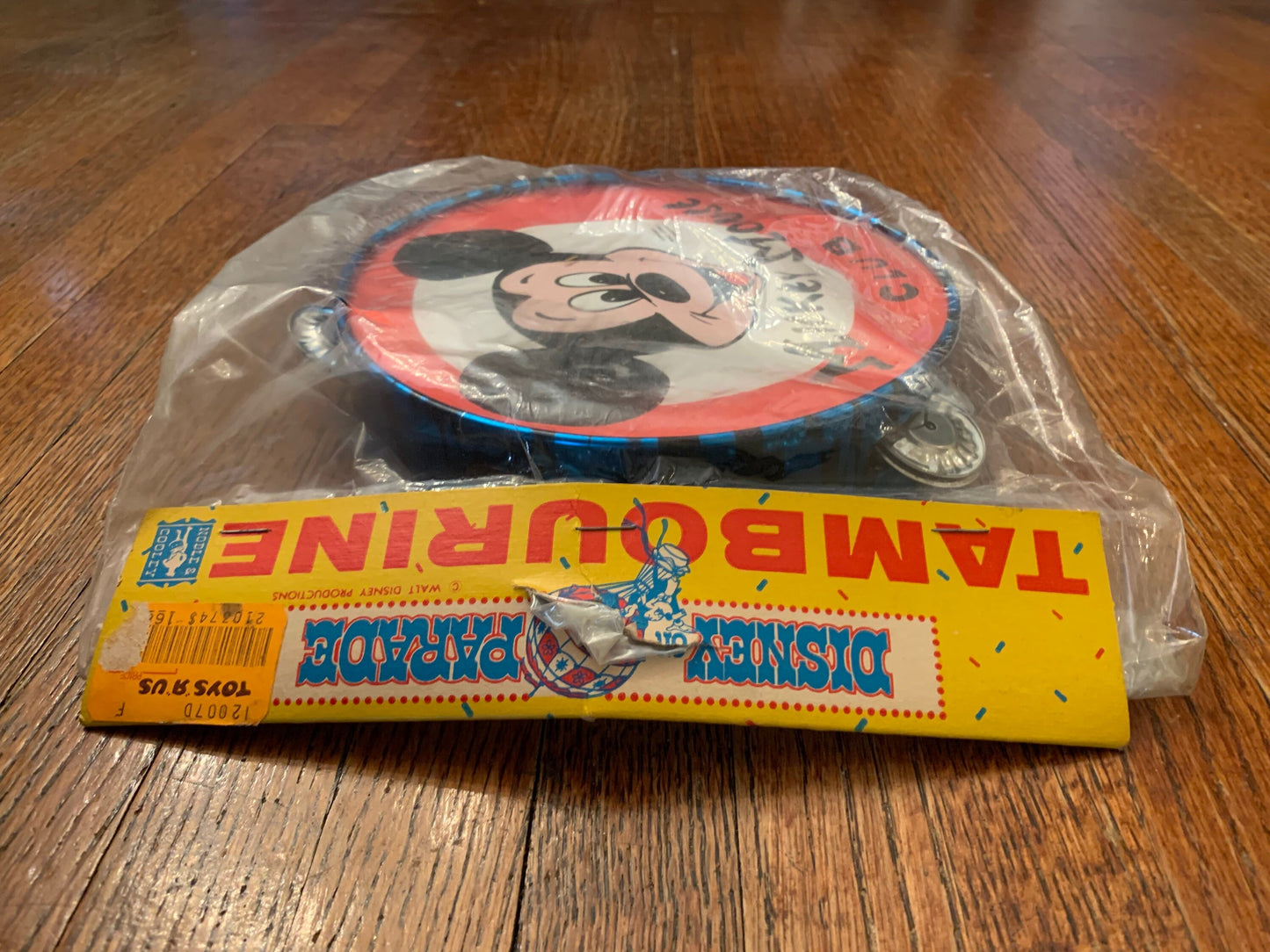 Vintage Mickey Mouse Tambourine