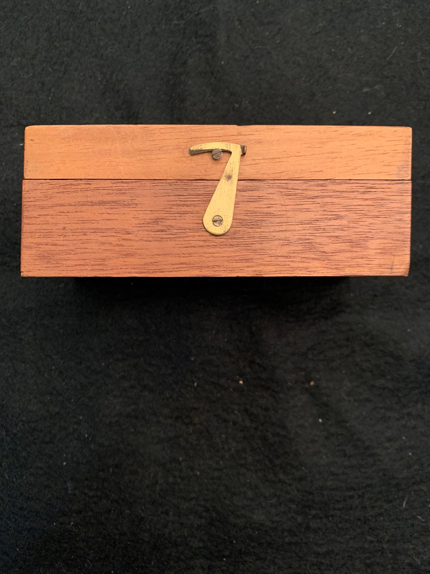 Vintage Brass Calibration Set in Wood Box