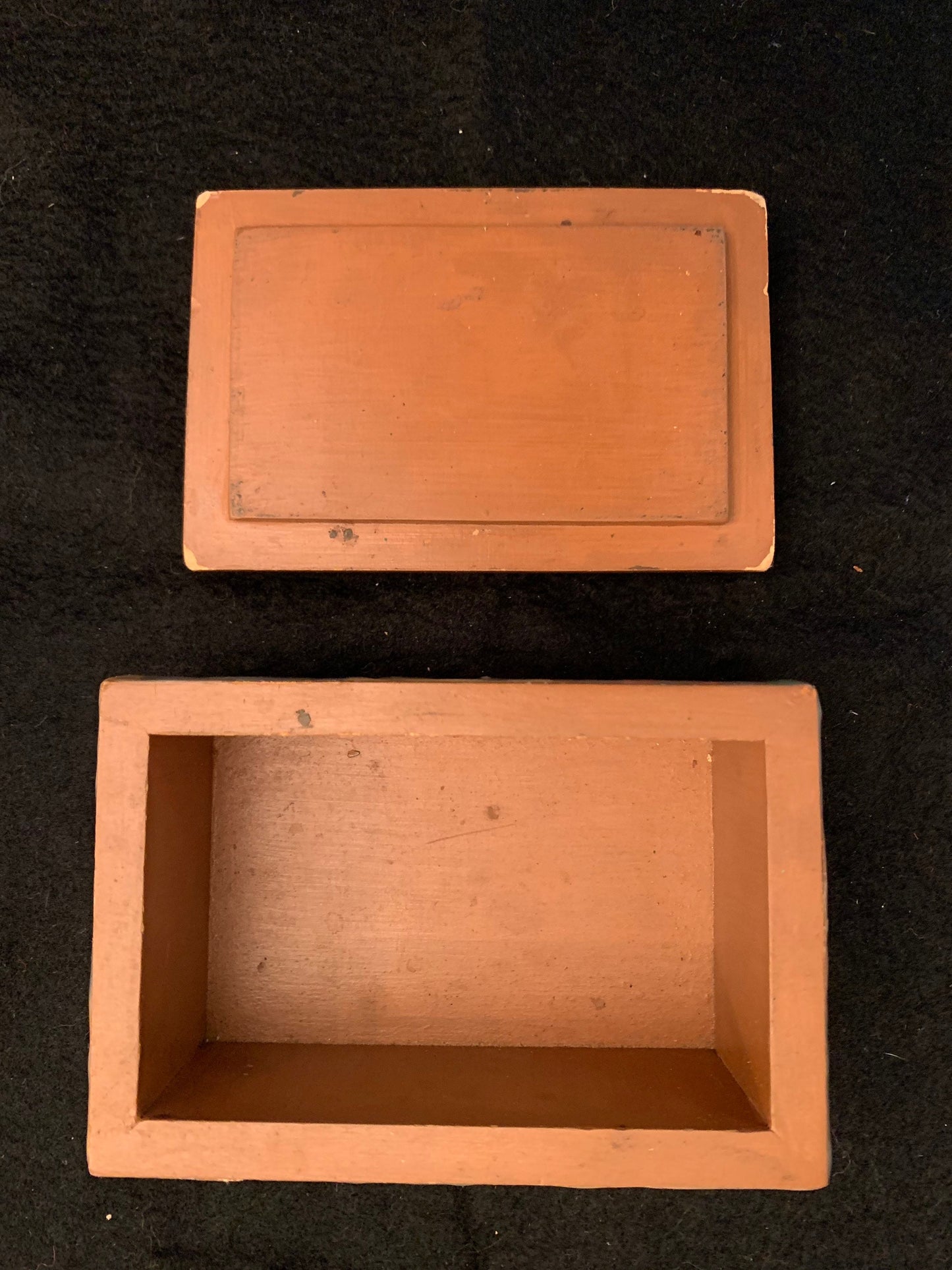 Vintage Hand Painted Wood Box