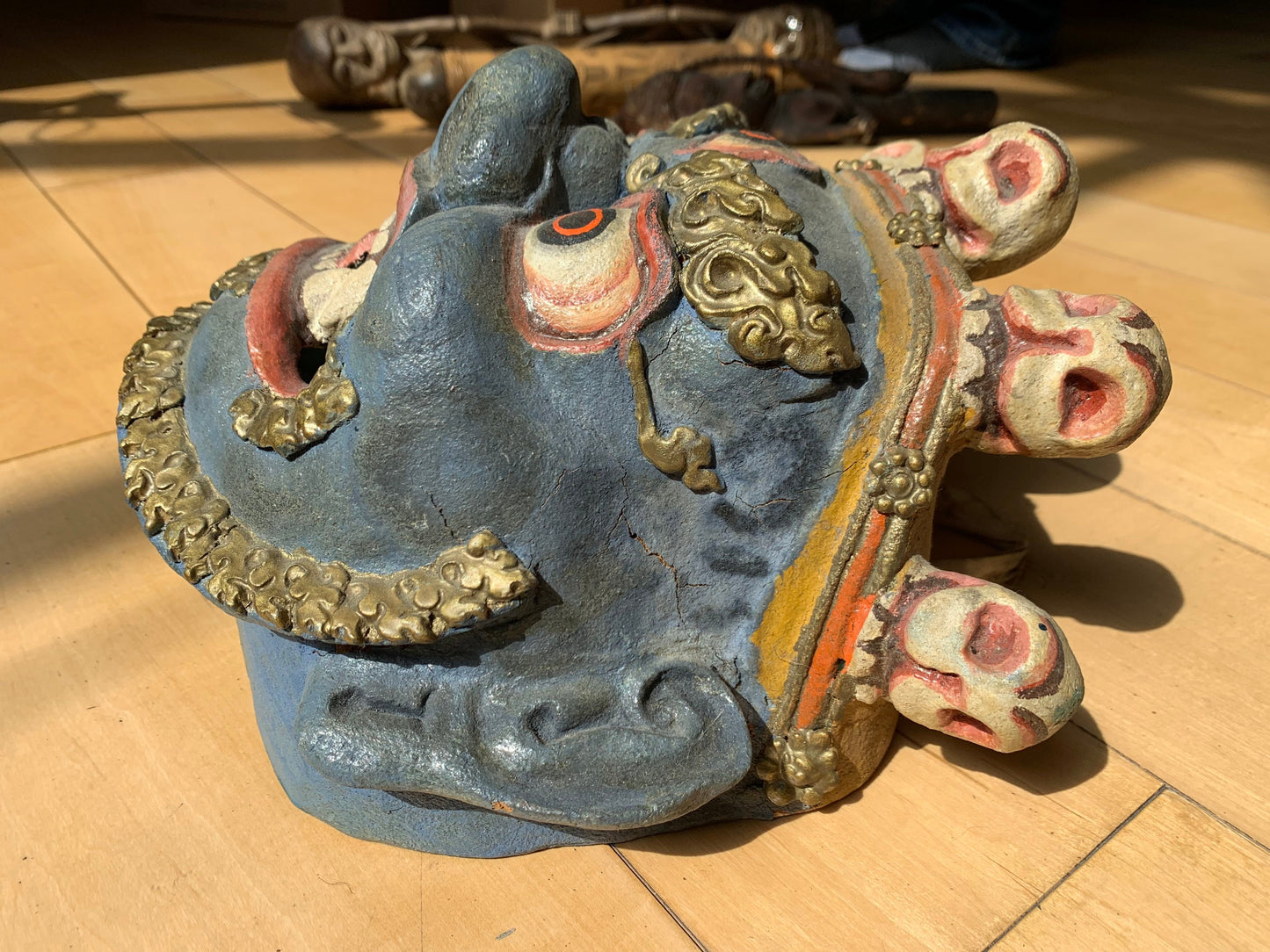 Vintage Tibetan Mahakala Mask