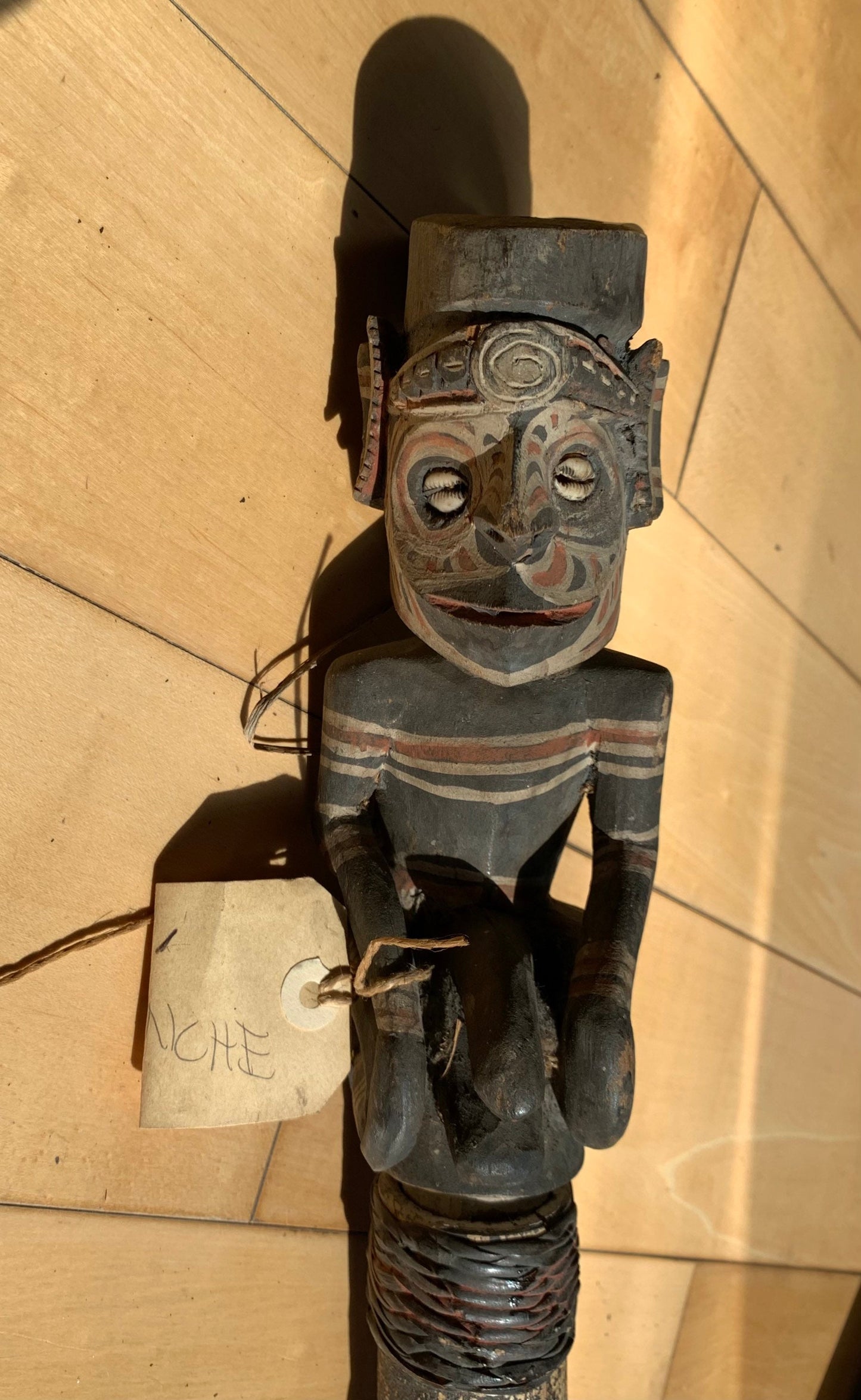 Vintage African Tribal Walking Stick