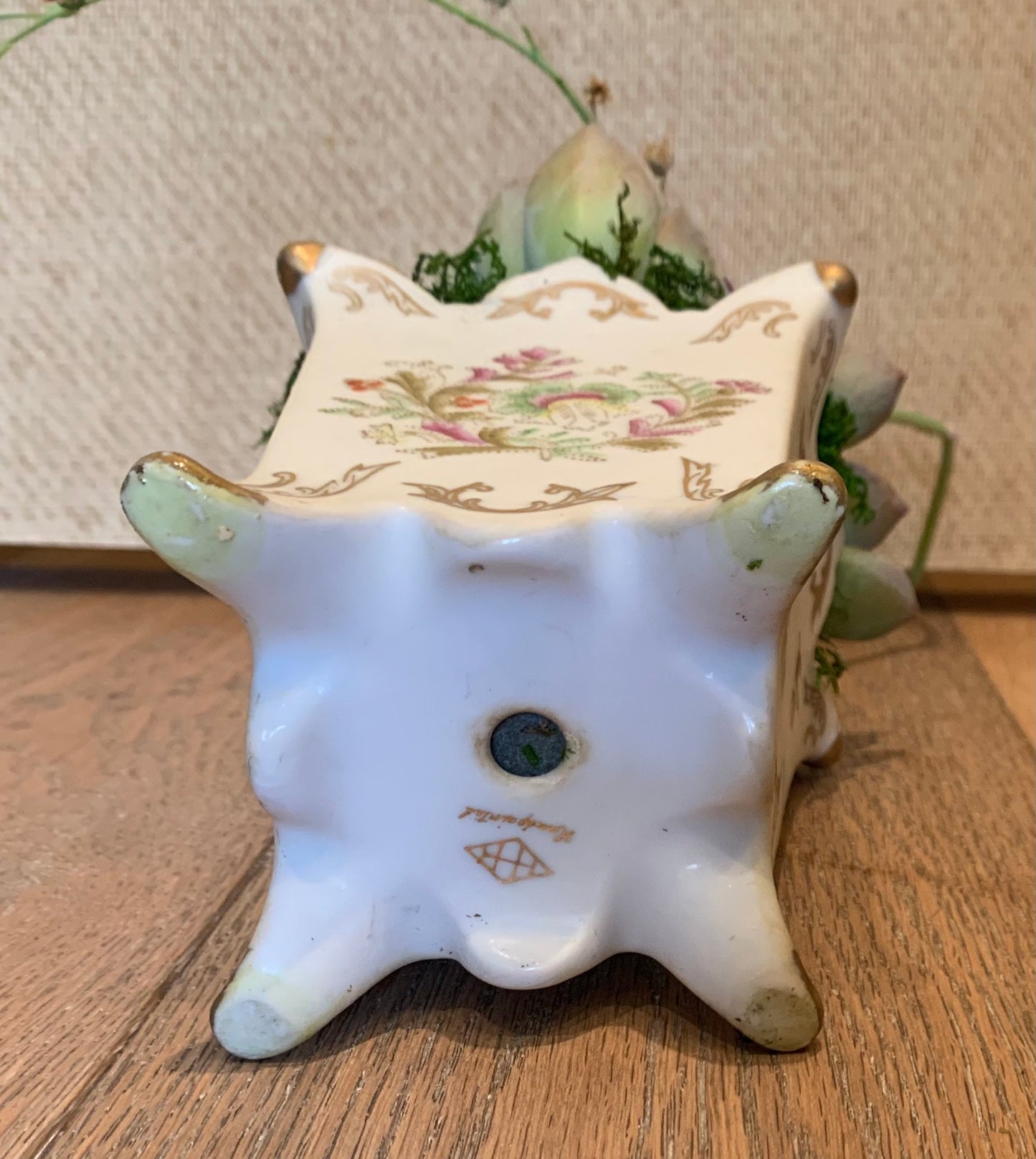 Vintage French Porcelain Vase