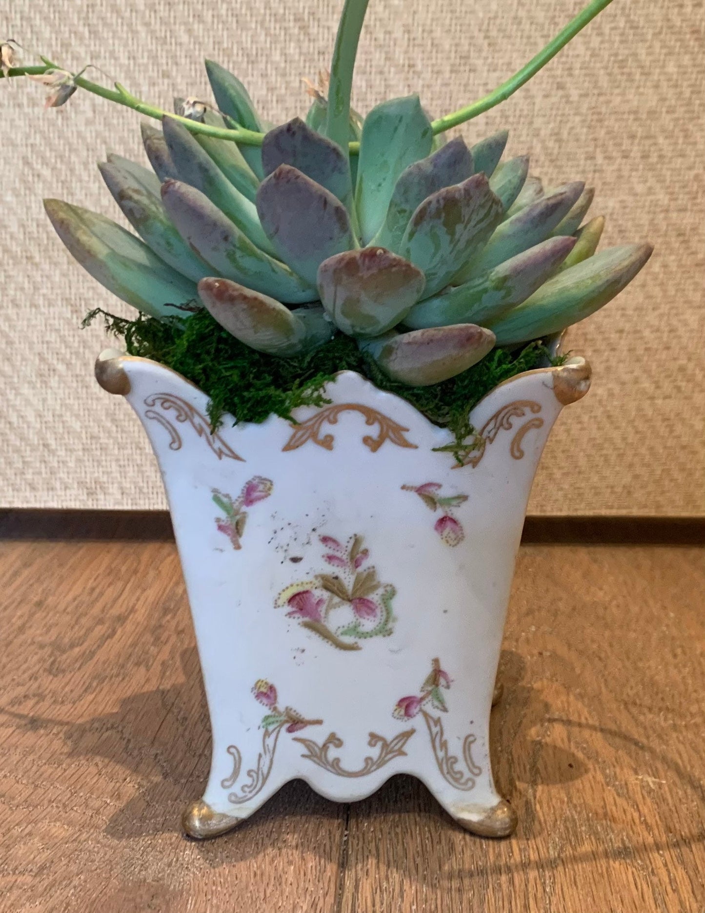 Vintage French Porcelain Vase