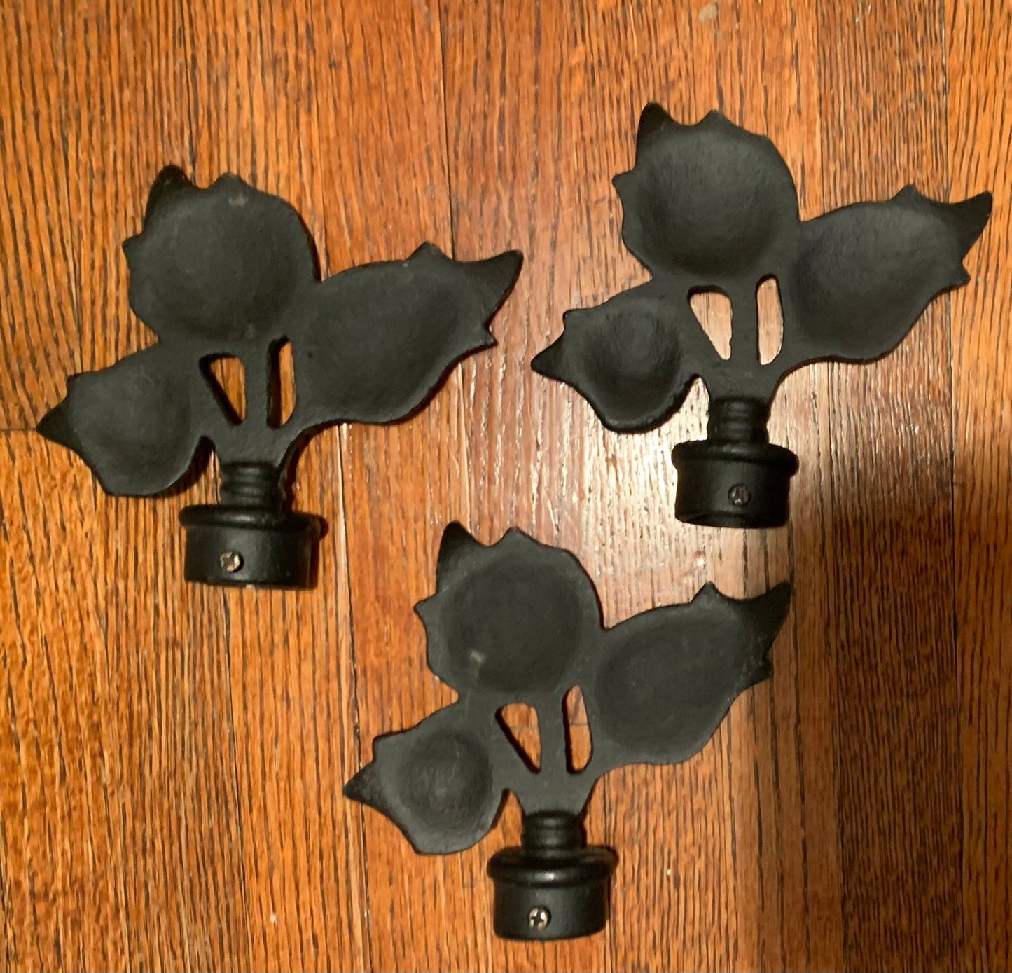 Iron finials