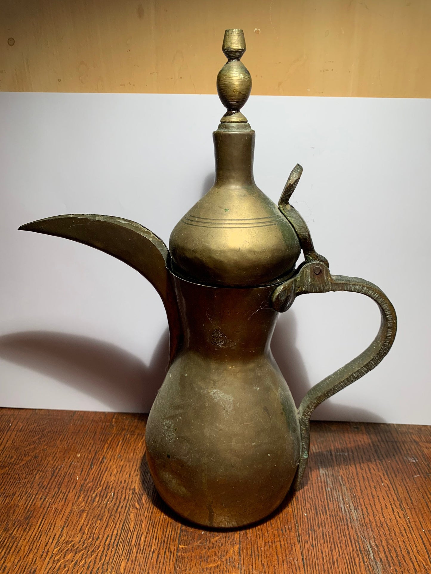 Brass pitcher