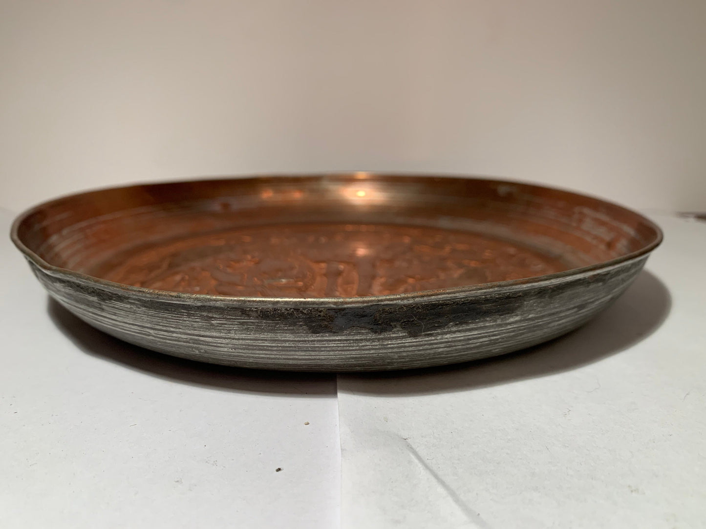Vintage Copper Plate