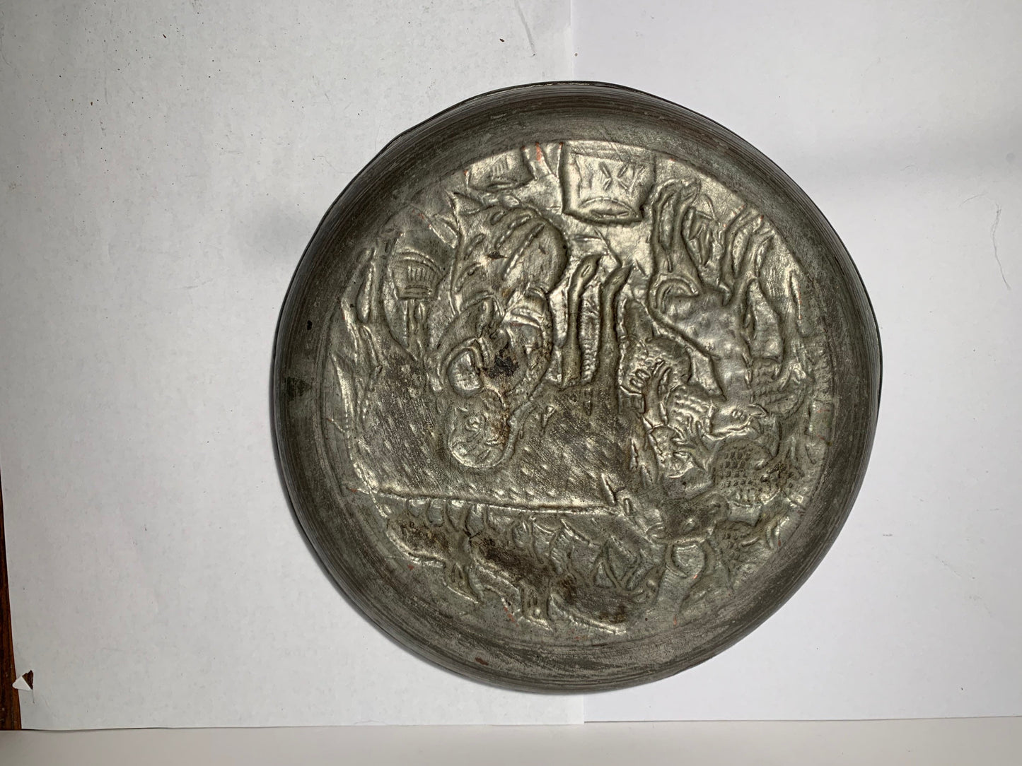 Vintage Copper Plate