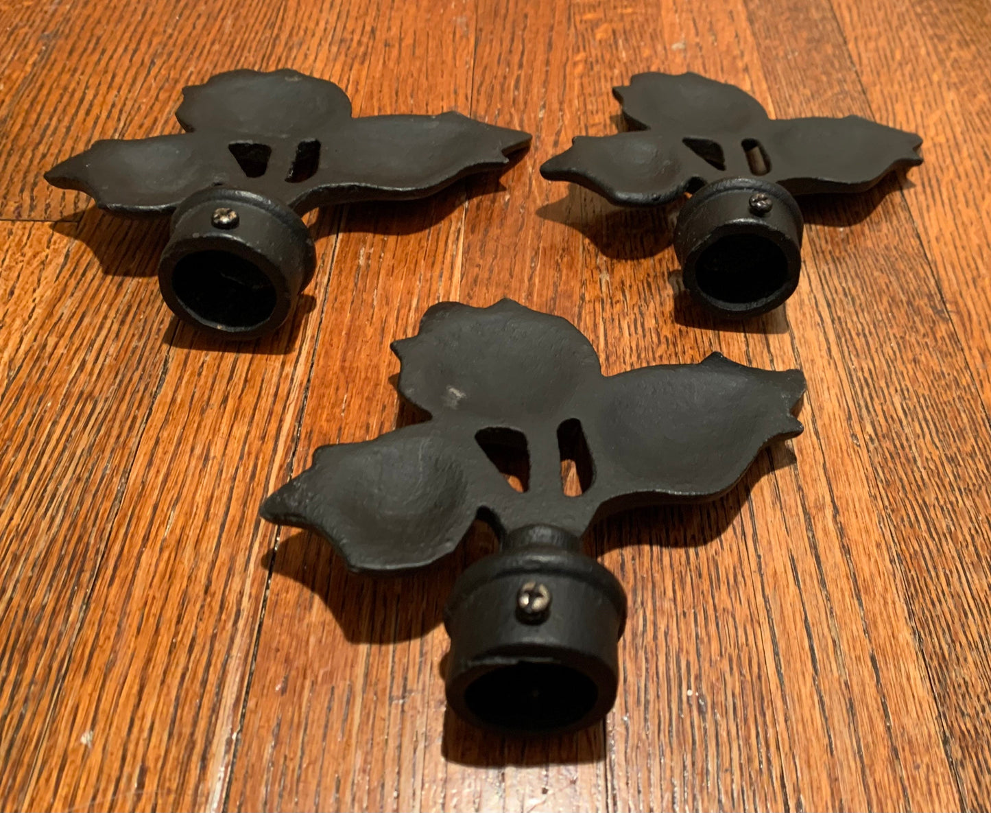 Iron finials