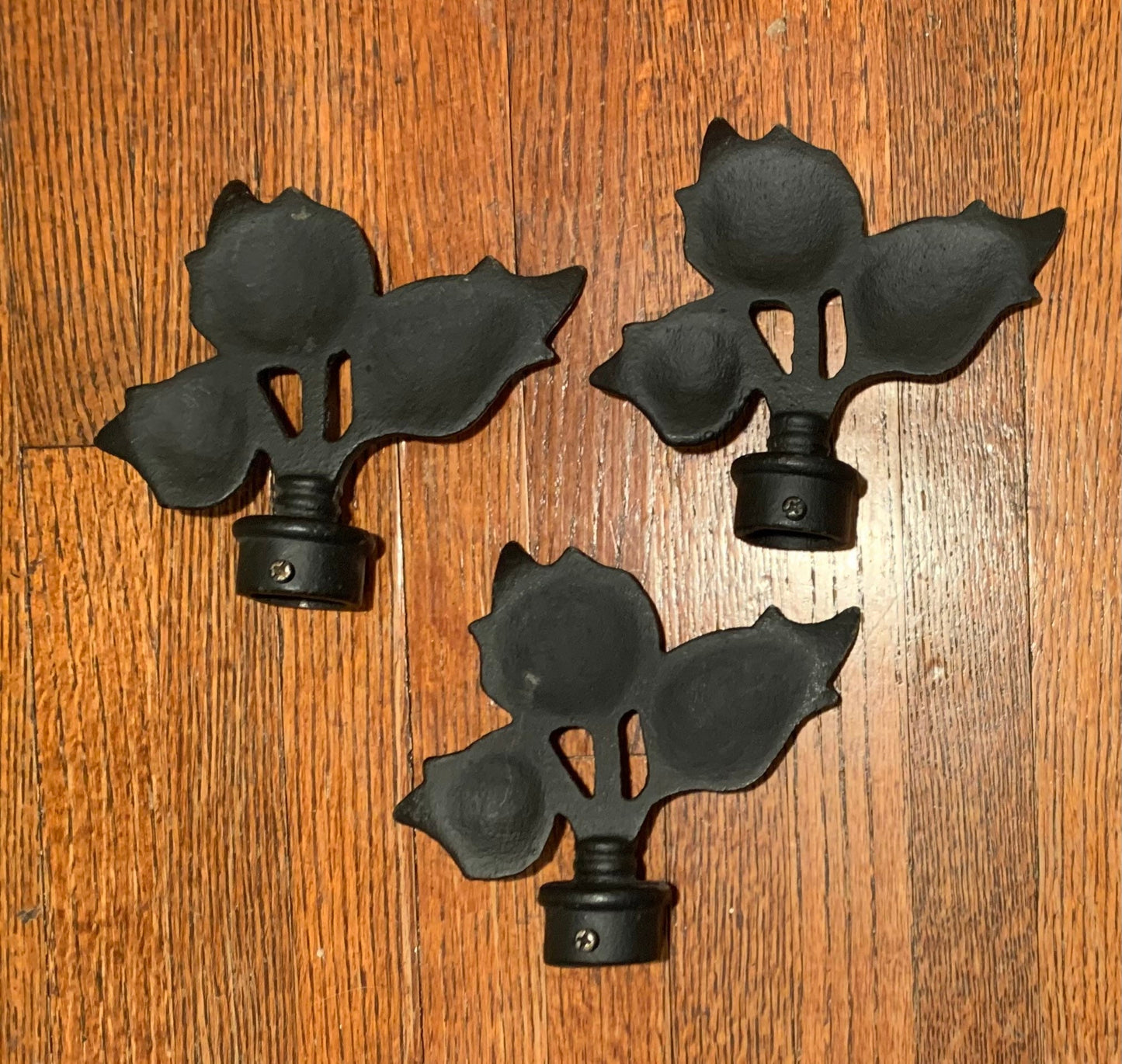 Iron finials