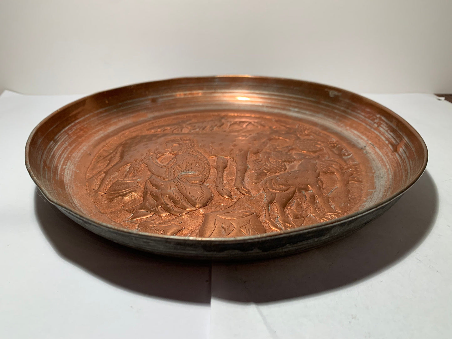 Vintage Copper Plate