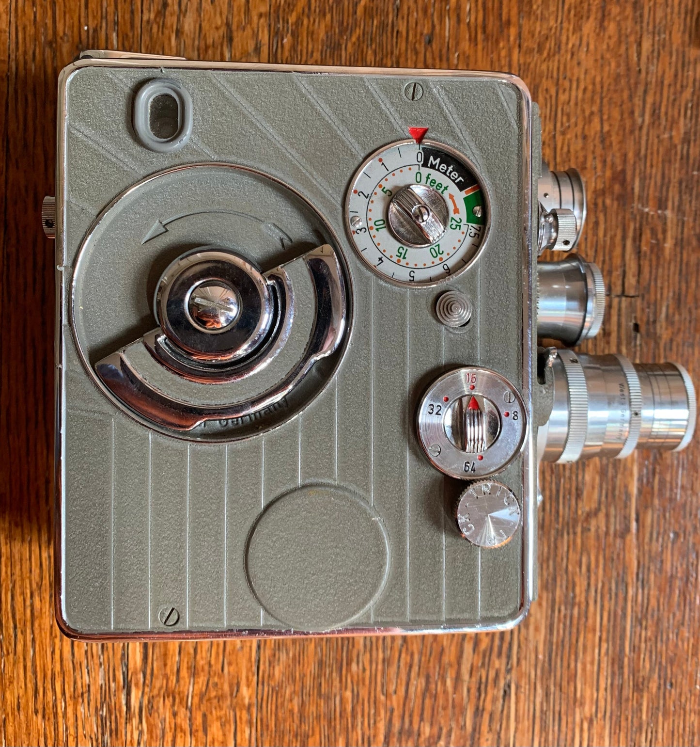 Vintage Nizo Heliomatic Trifo Movie Camera