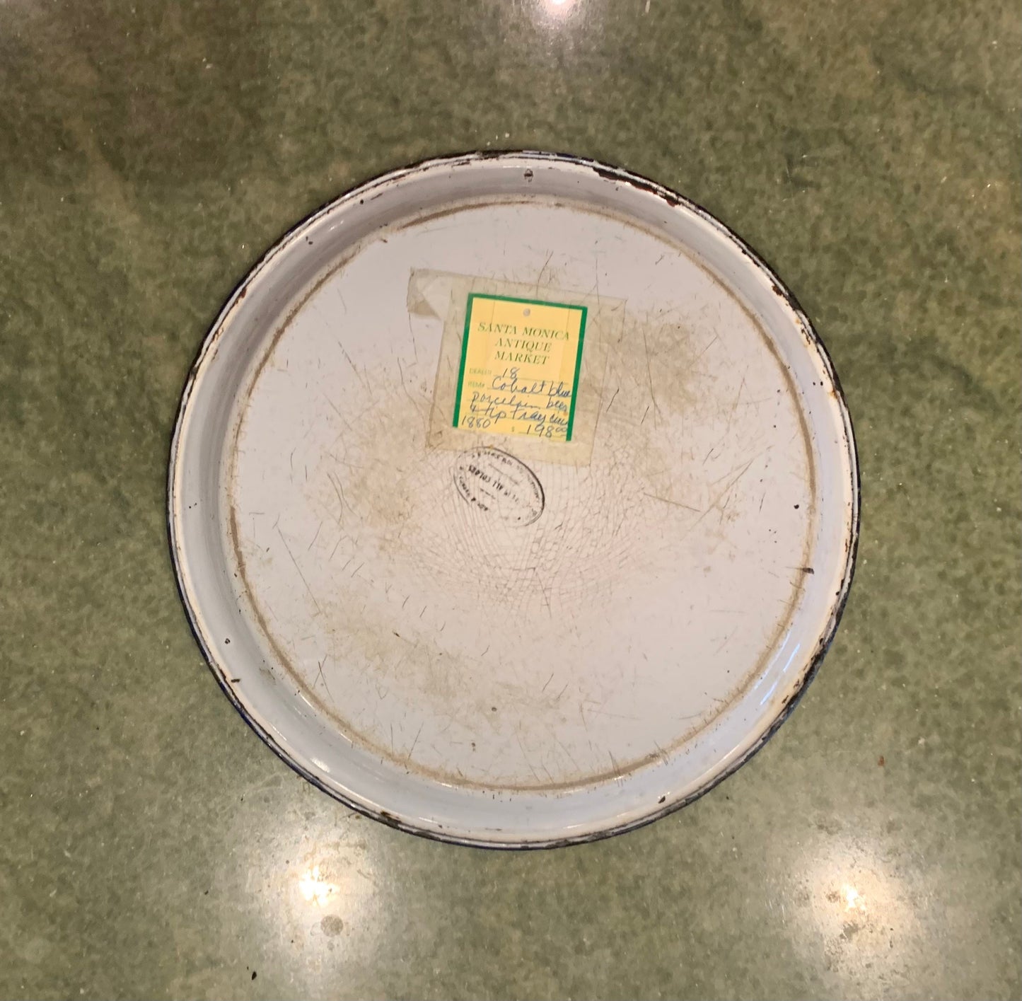 Porcelain beer tray