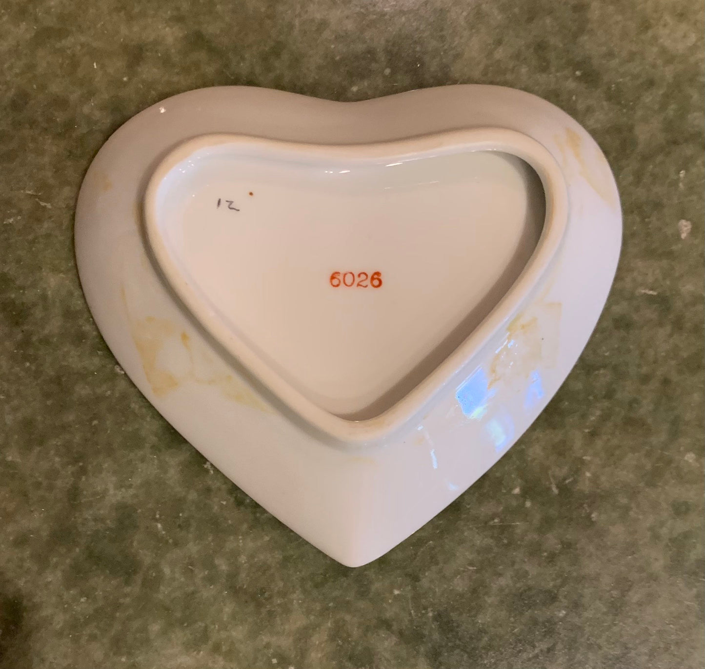 Hand Painted Porcelain Candy Dish