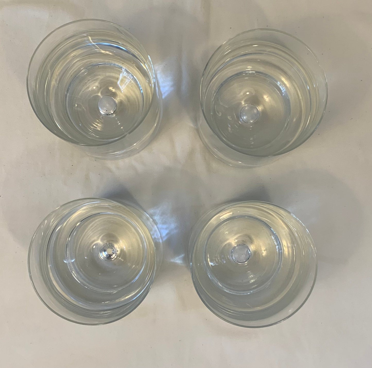 Vintage Rocks Cocktail Tumblers, Set of 4