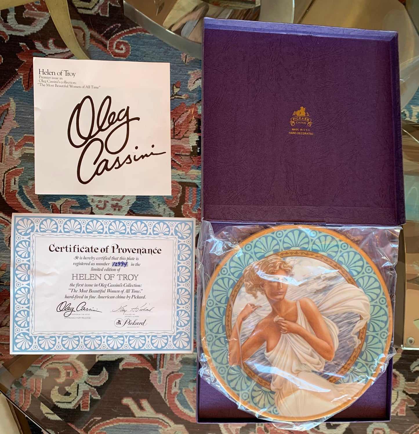Helen of Troy plate