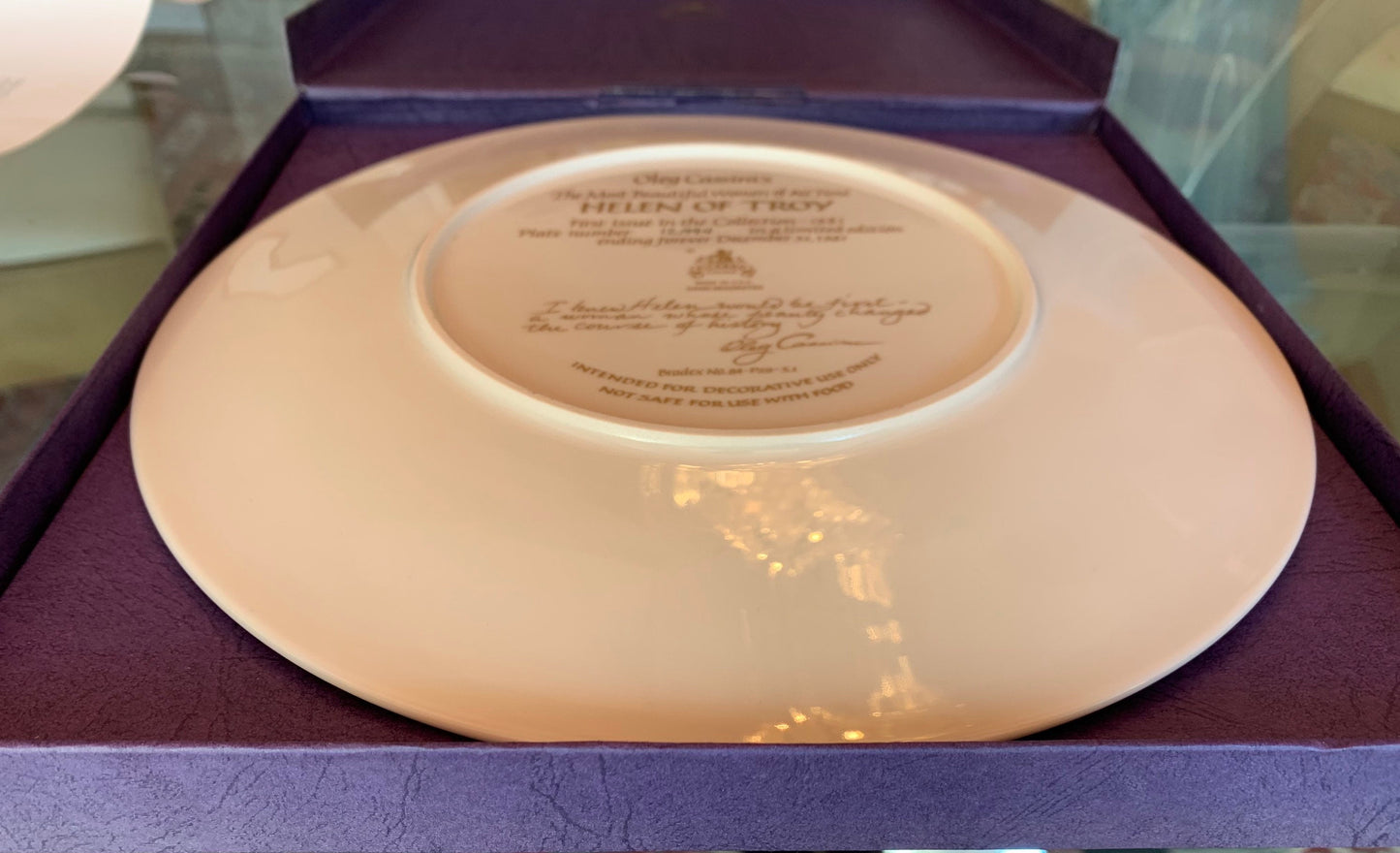 Helen of Troy plate