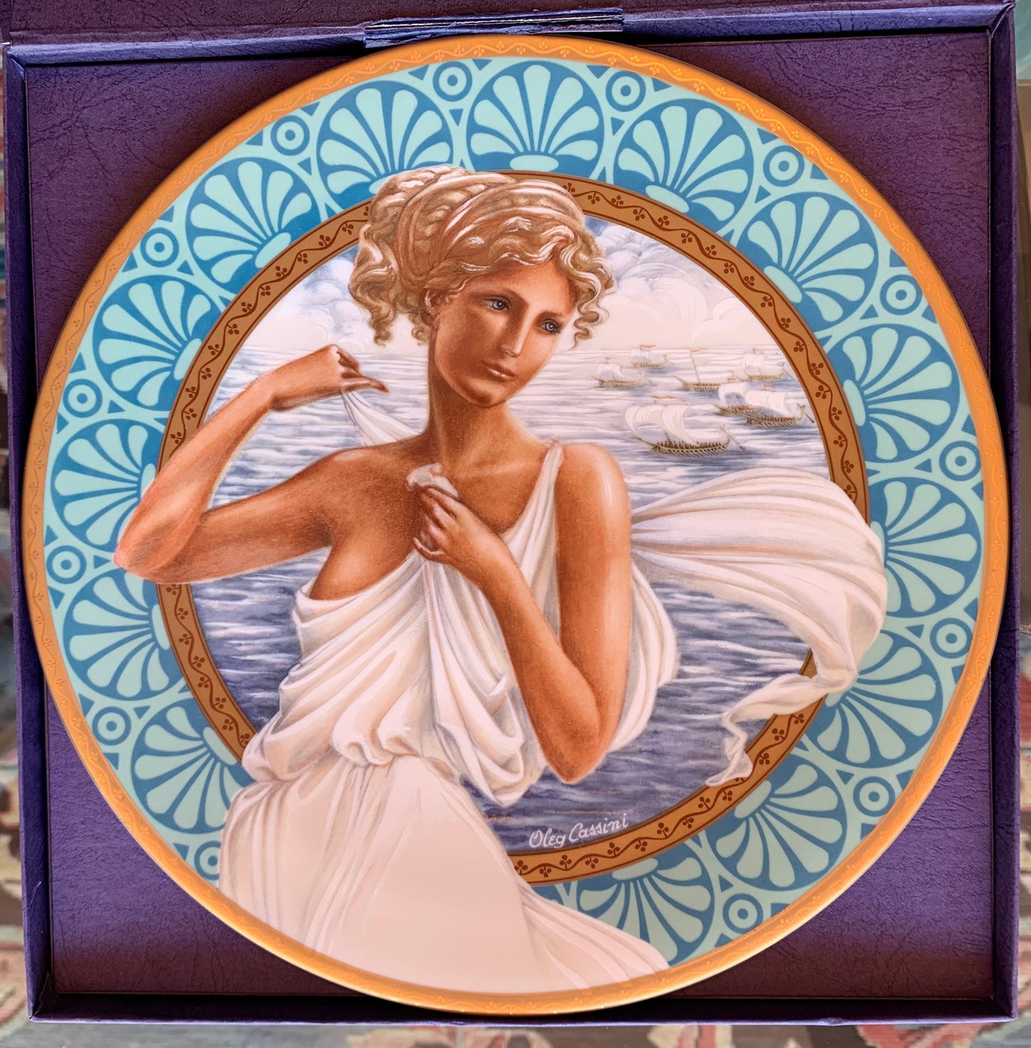 Helen of Troy plate