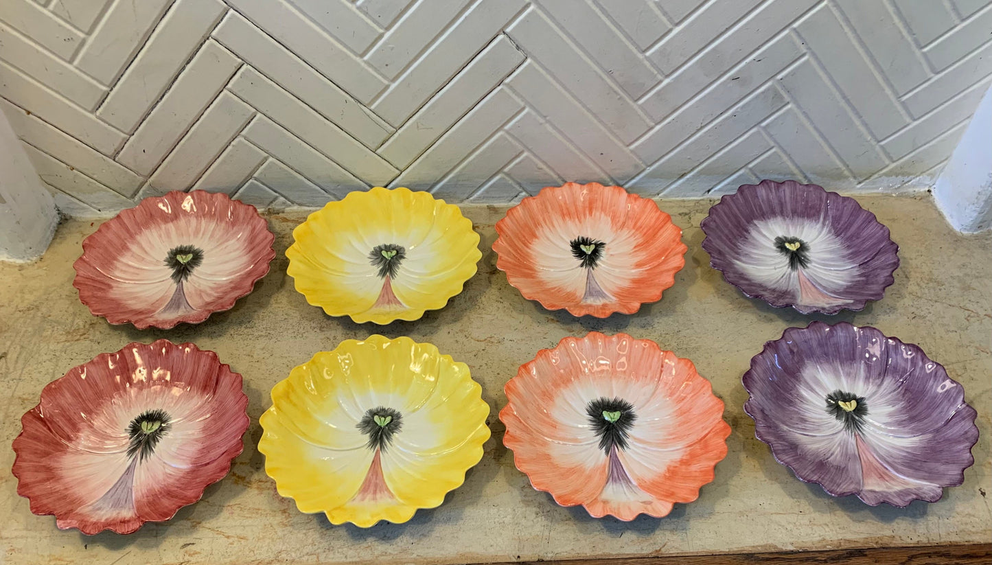 Fritz and Floyd Dessert Plates, set of 8
