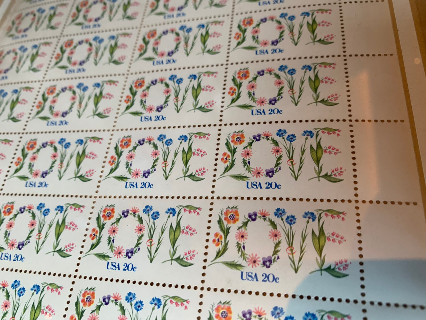 Love stamps