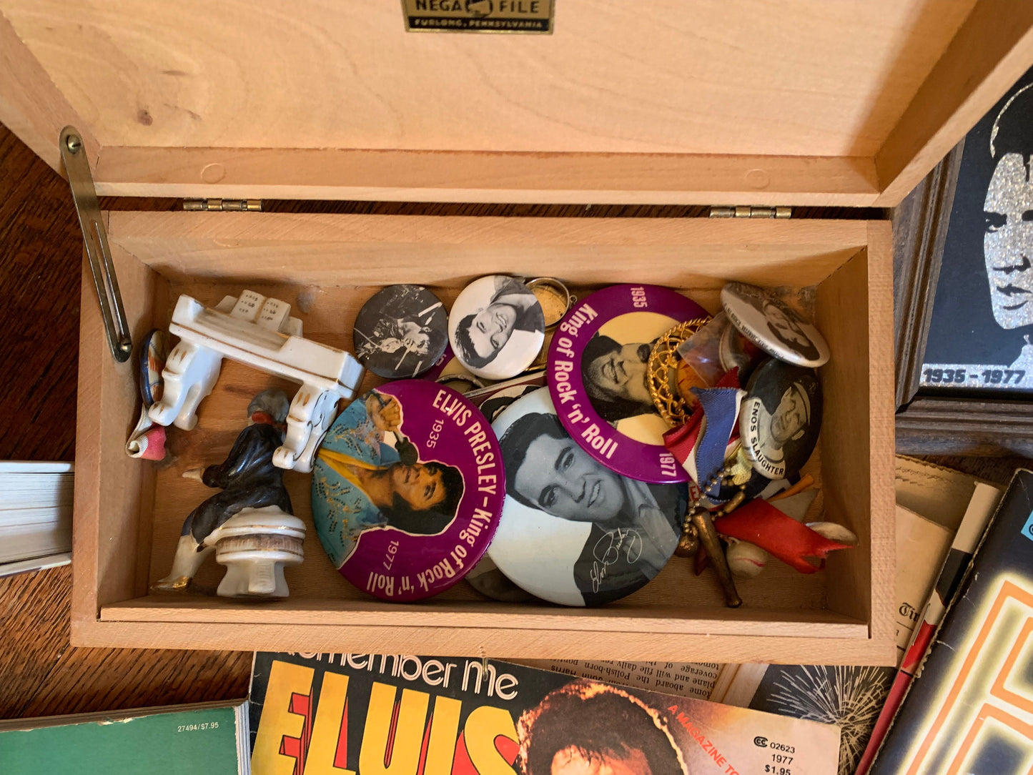 Vintage Elvis Memorabilia Mystery Box
