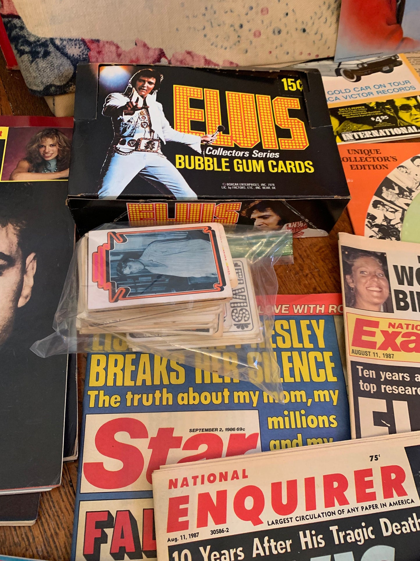 Vintage Elvis Memorabilia Mystery Box