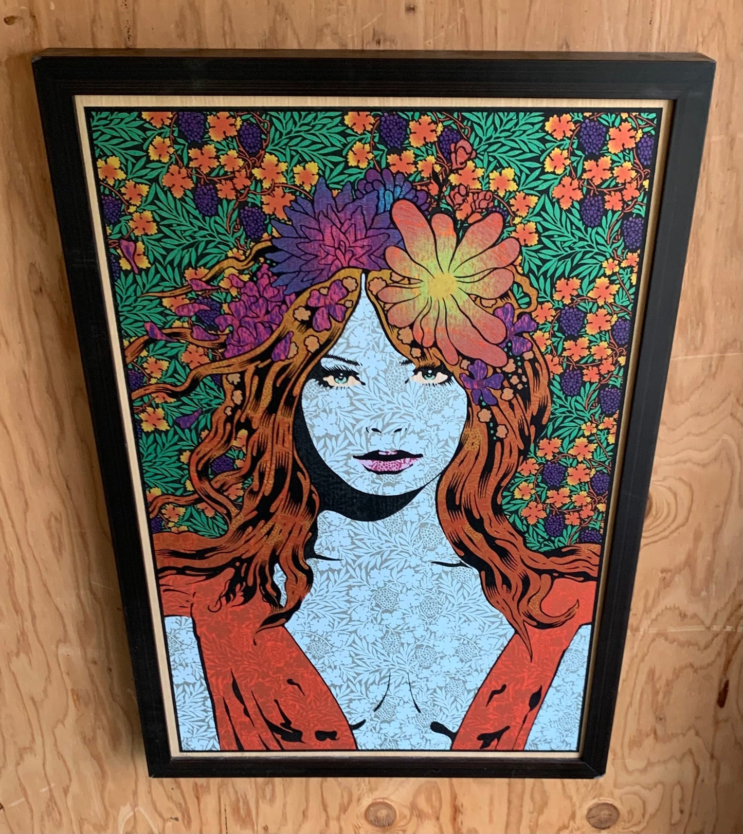 Barnsdall Art Park 1960s Rock Style Lithograph