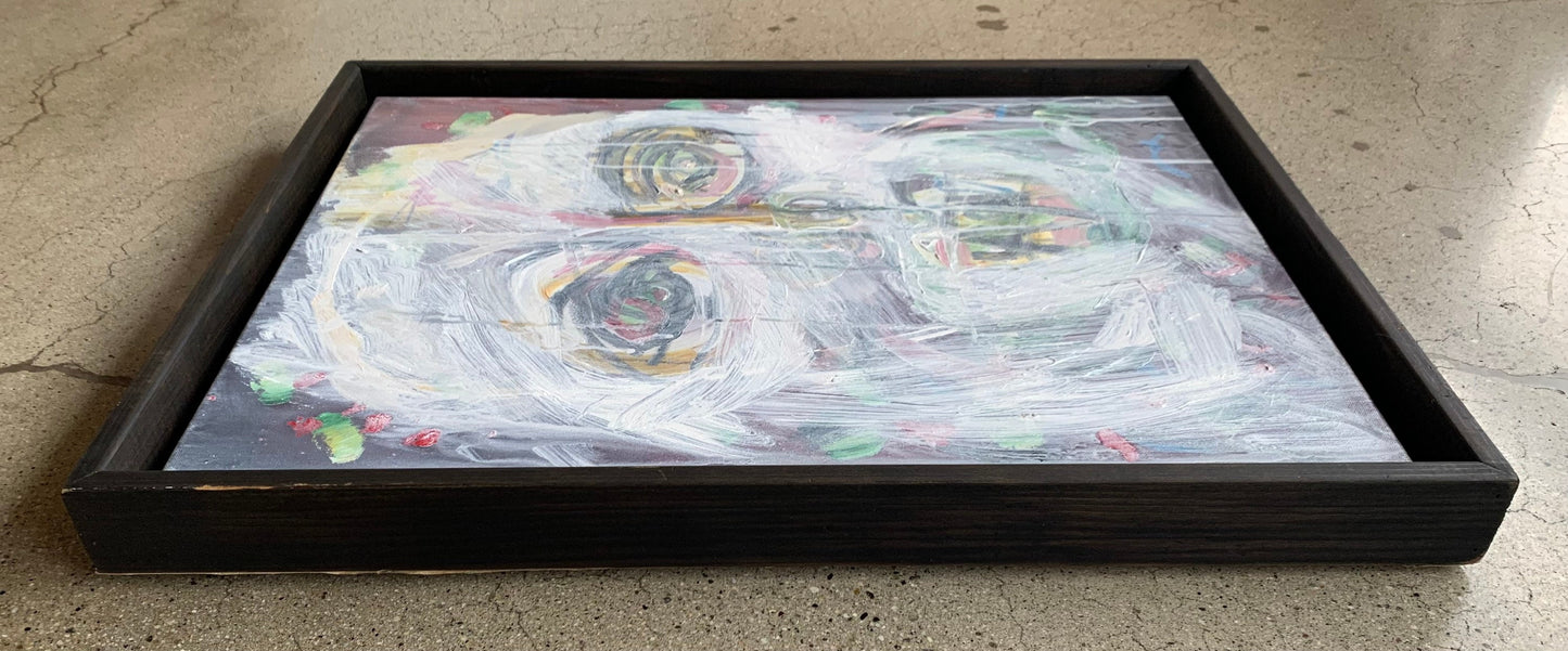 Alison Mosshart Oil on Canvas “Masks”
