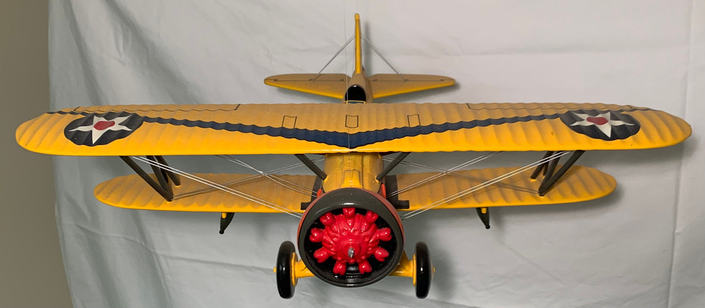 Vintage World War I US Army Biplane Replica