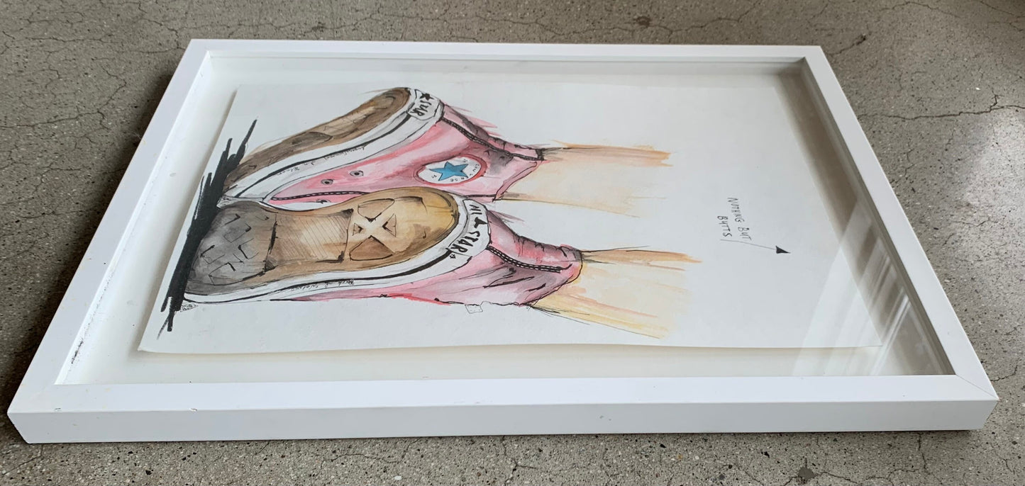 Pink Converse, Nothing but Butts, by Theo Huxxx
